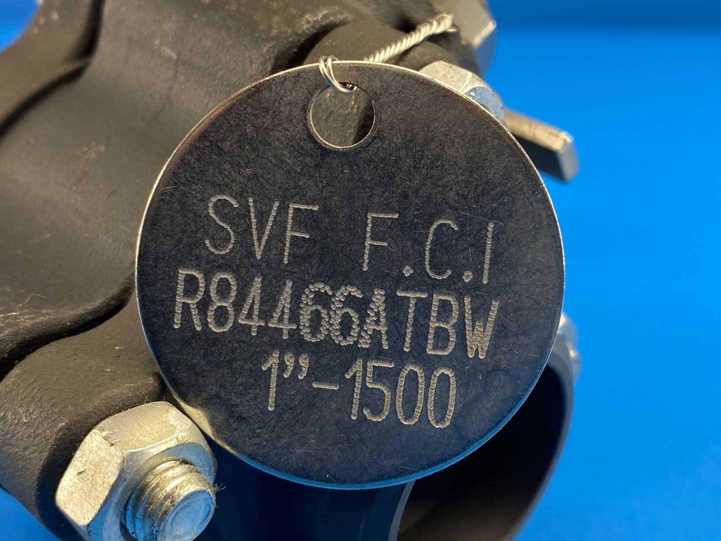 SVF F.C.I. R84466ATBW 1"-1500 R8 Ball Valve, 1500PSI R800 Series