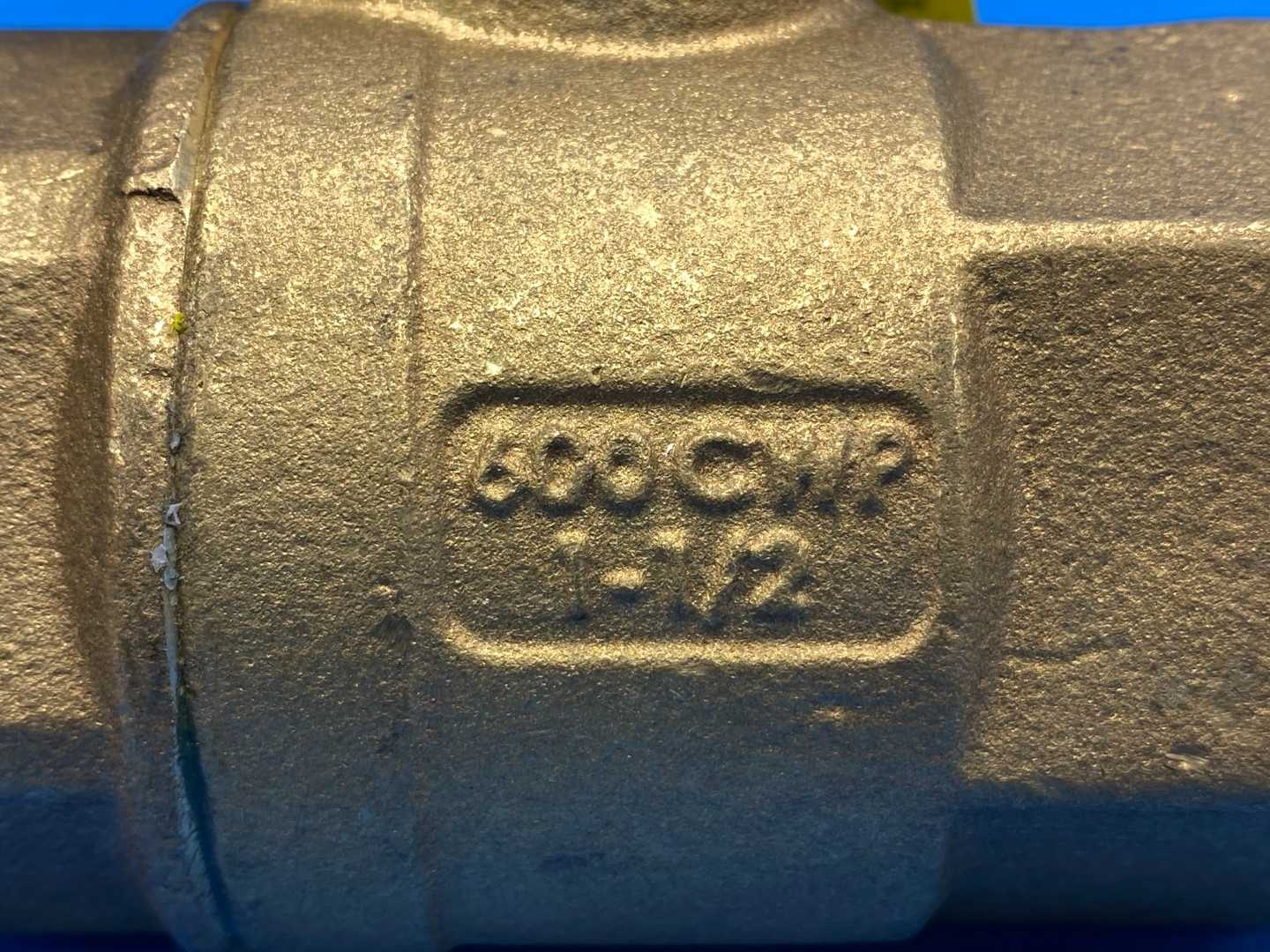 Apollo Shut off Valve 80-107-27, 1-1/2" , 600CWP