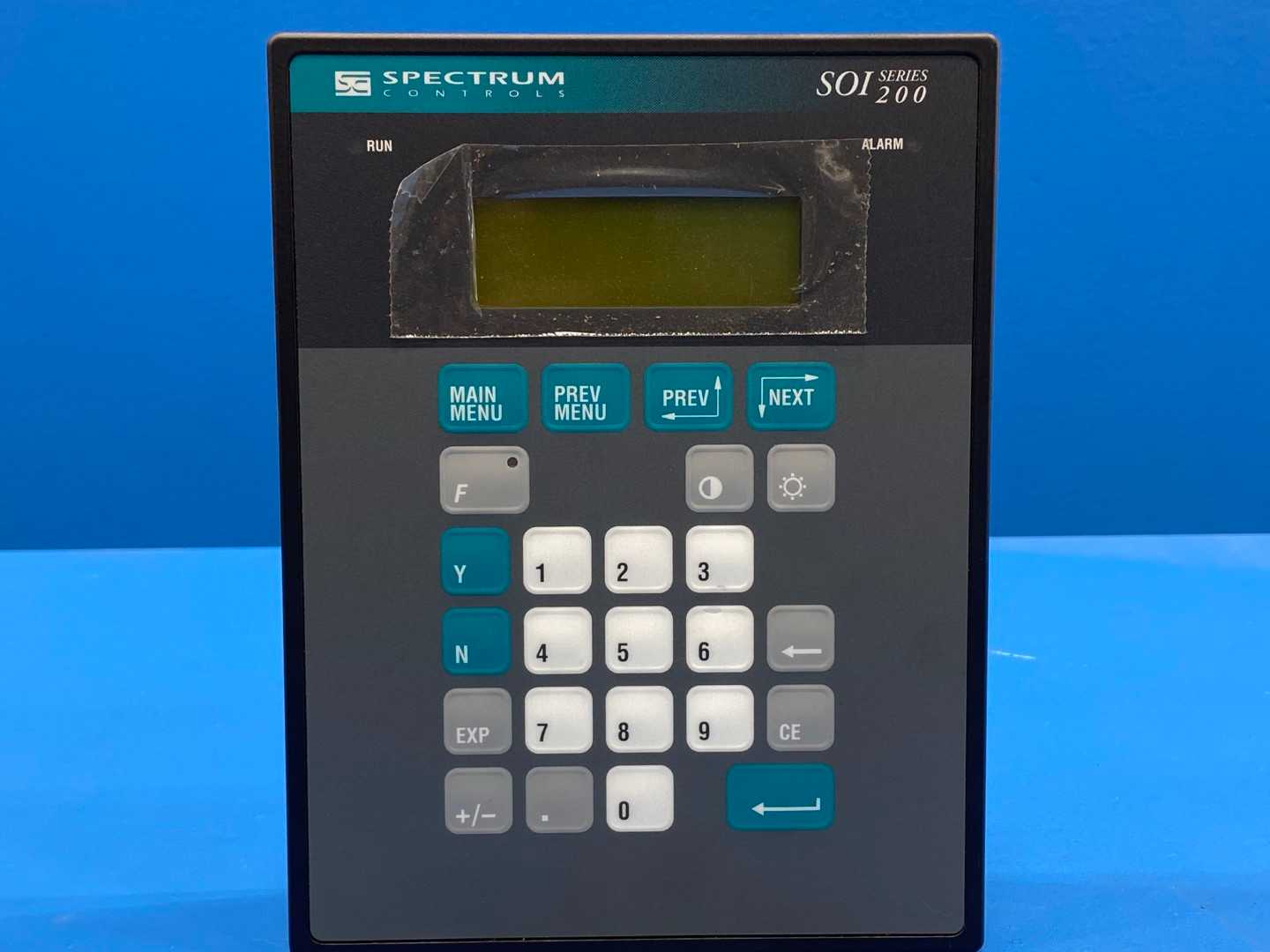 Spectrum Control Operator Interface SOI Series 200, 260AL402X