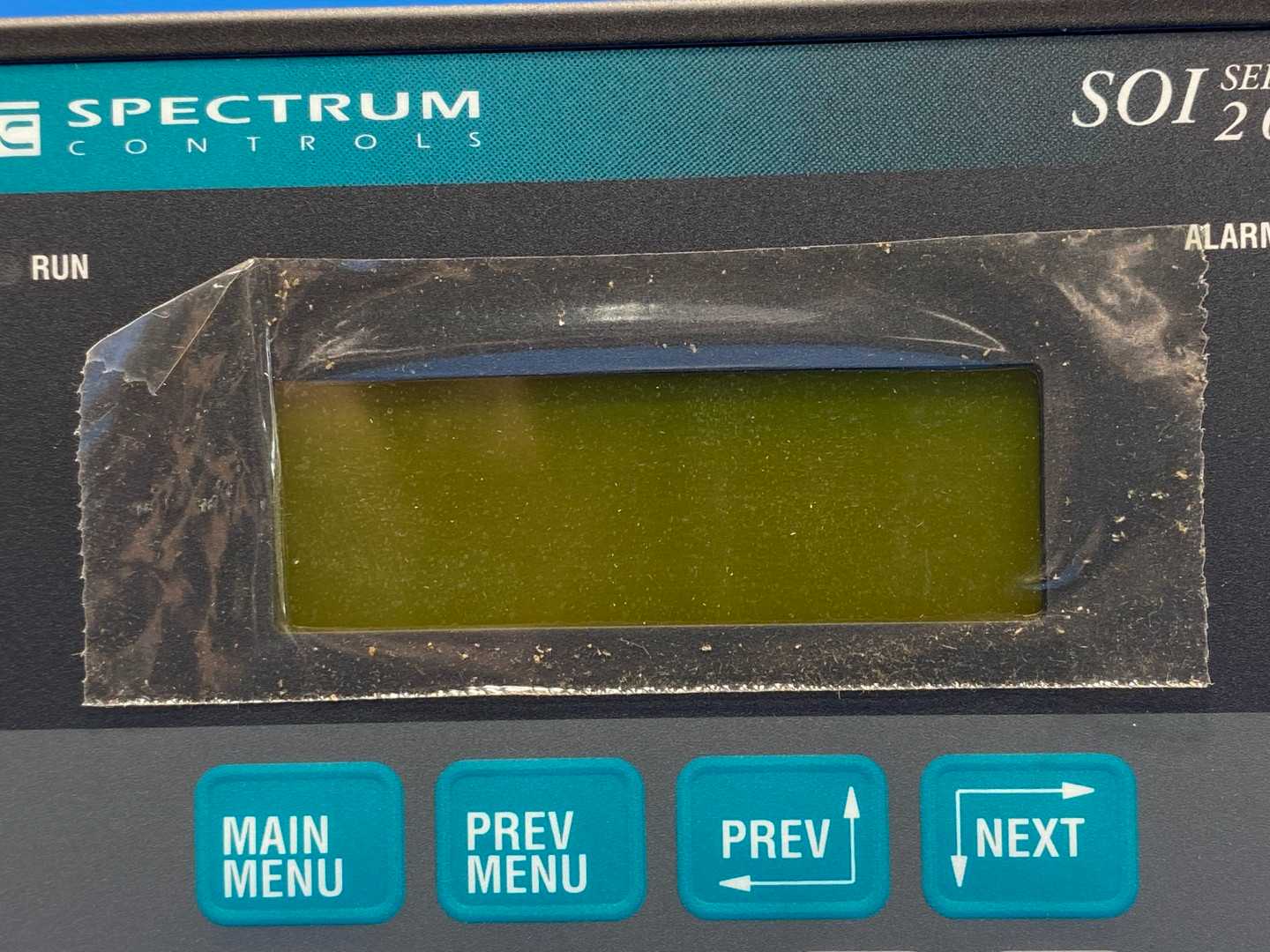 Spectrum Control Operator Interface SOI Series 200, 260AL402X