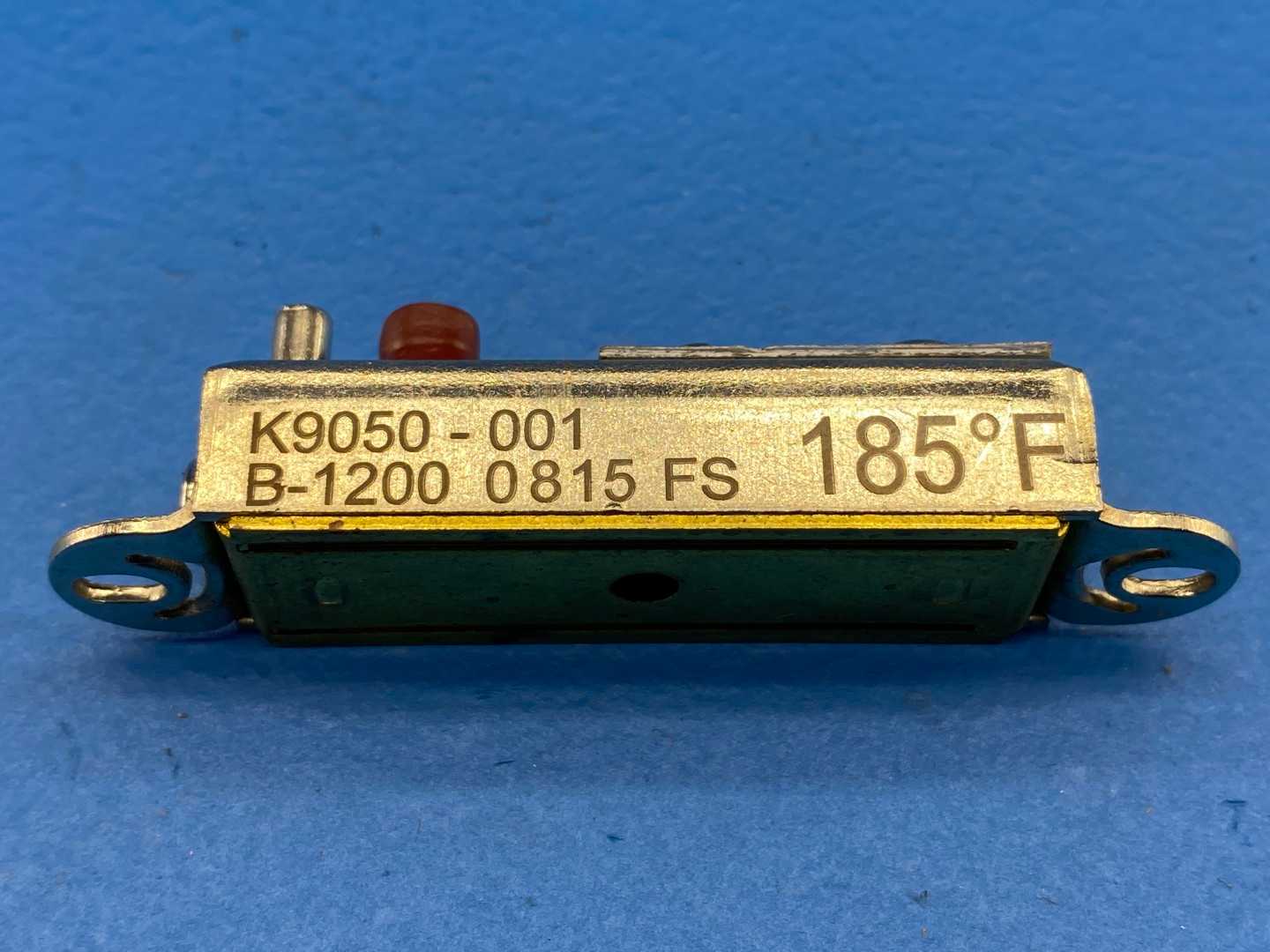 Biblee Controls Inc, K9050-001 Thermostat Model b-200, B-1200-0815 FS, 185° F