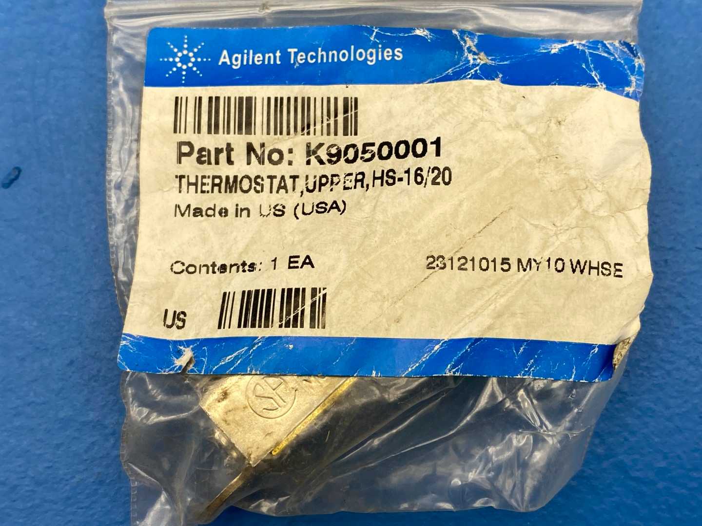 Biblee Controls Inc, K9050-001 Thermostat Model b-200, B-1200-0815 FS, 185° F