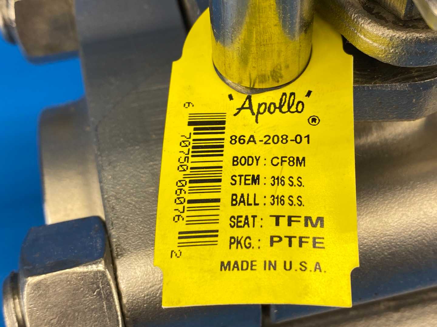 Apollo 2" Ball Valve, 86A-208-01;  1500 CWP