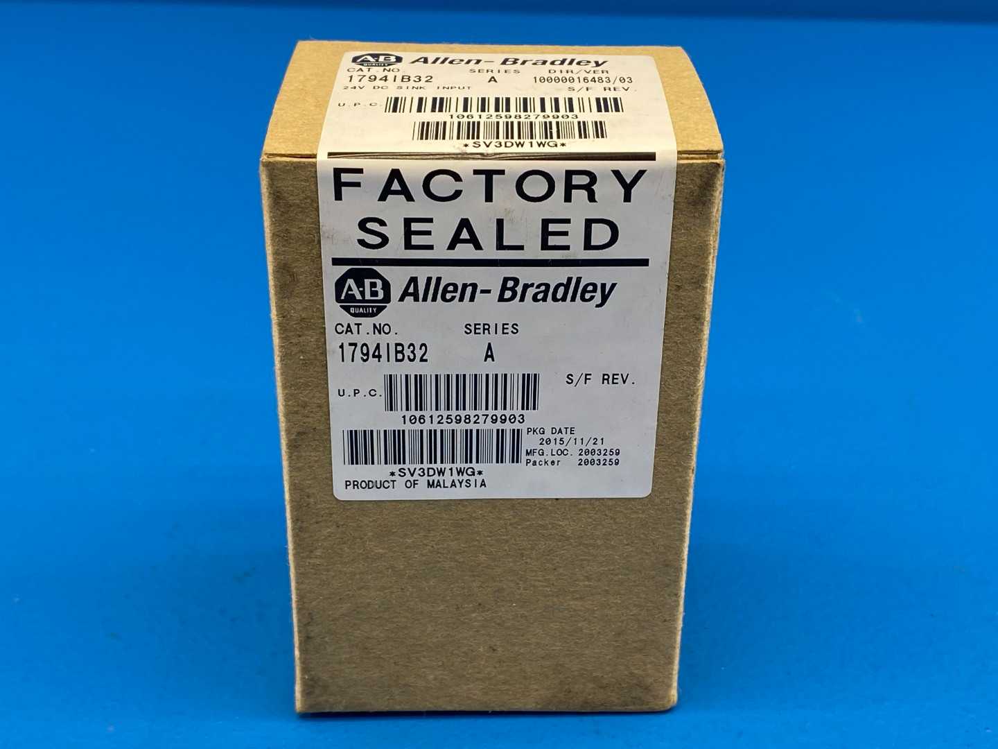 Allen-Bradley 1794lB32 FLex I/0 Digital Input Module, 24VDC