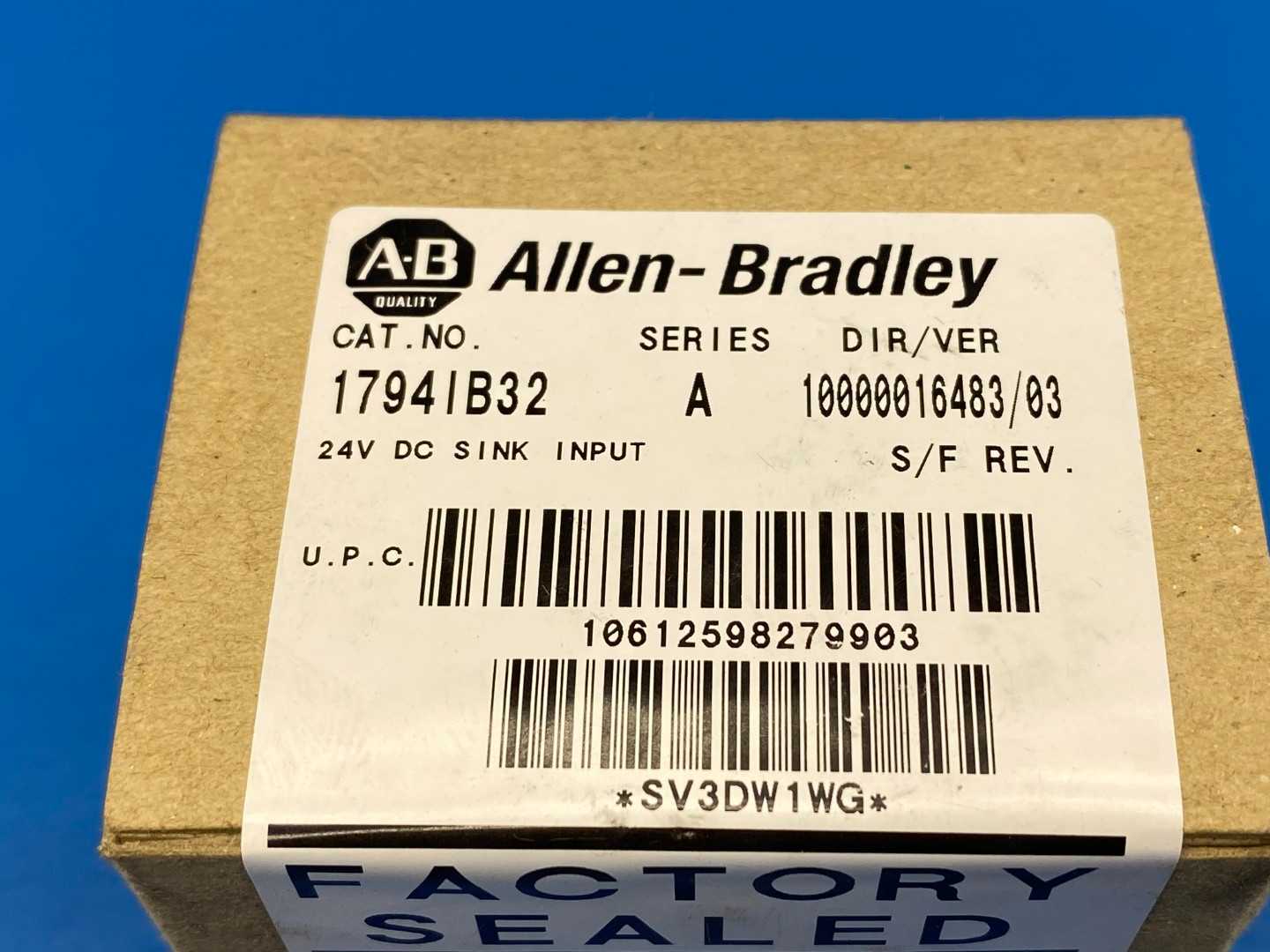 Allen-Bradley 1794lB32 FLex I/0 Digital Input Module, 24VDC