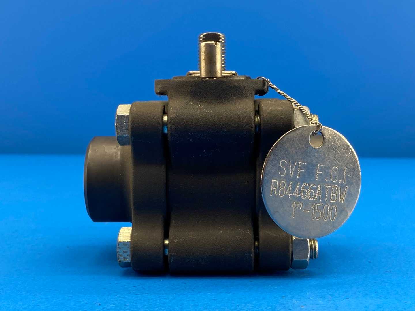 SVF F.C.I. R84466ATBW 1"-1500 R8 Ball Valve, 1500PSI R800 Series (No Handle)