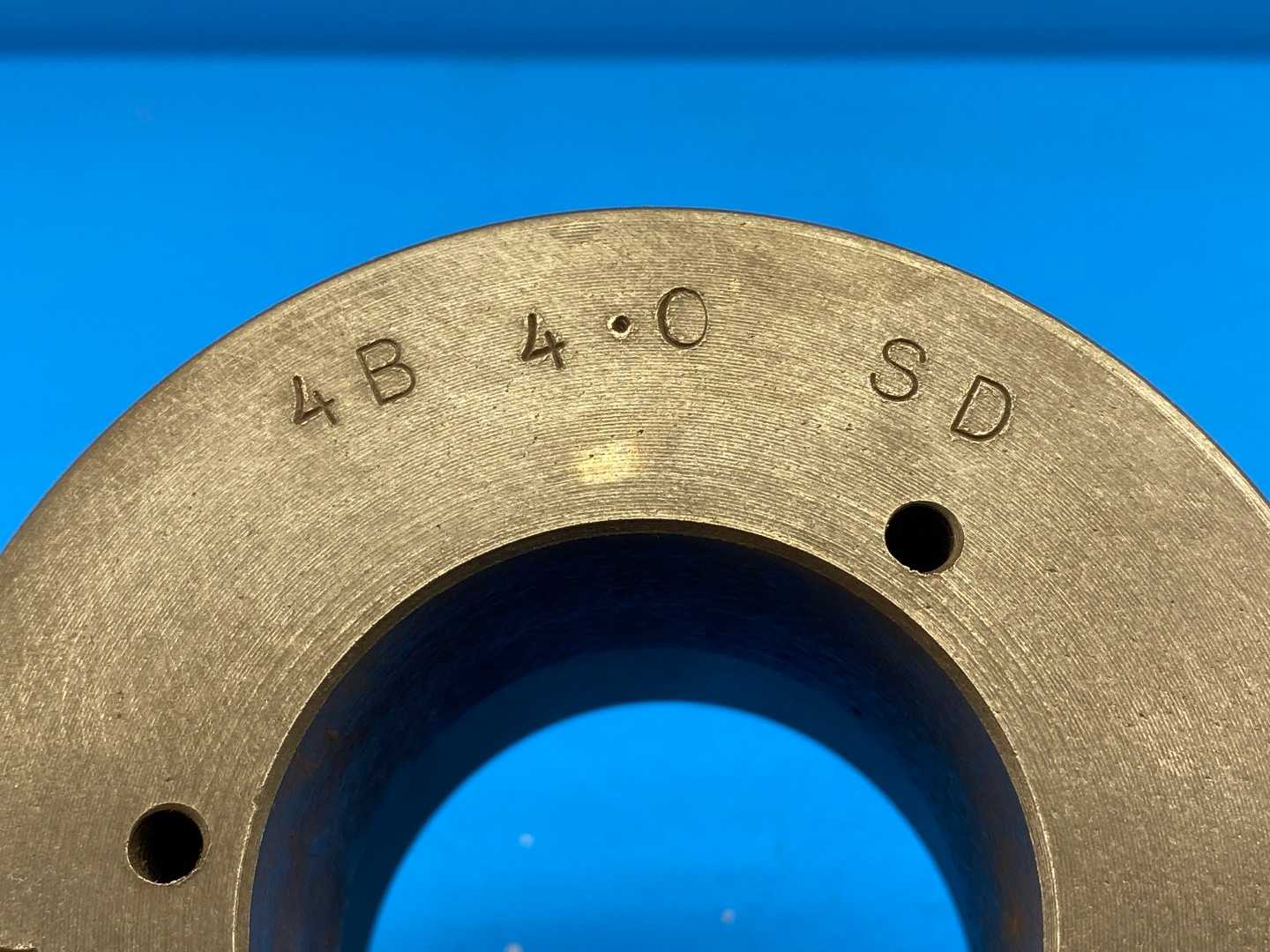 Martin 4 B 40 SD 4 Groove V-Belt Pulley 4.35 O. D 4" Pitch Diameter Conventional QD Sheave
