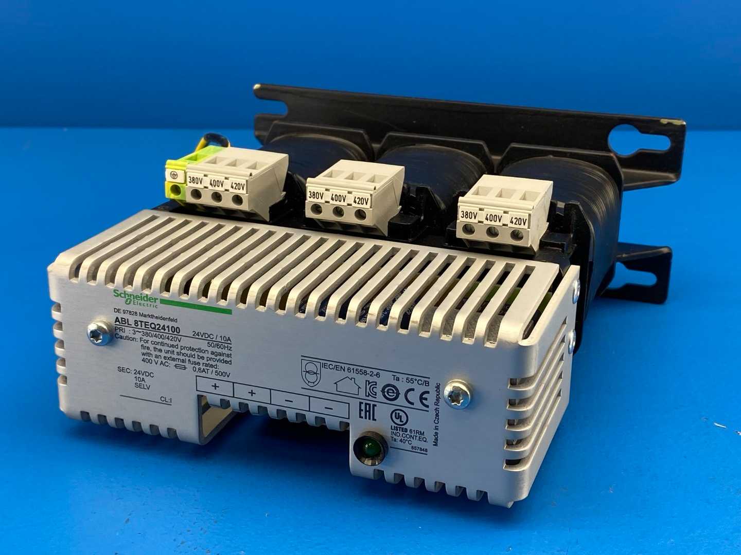 Schneider Electric, ABL8TEQ24100, Rectified and Filtered Power Supply.