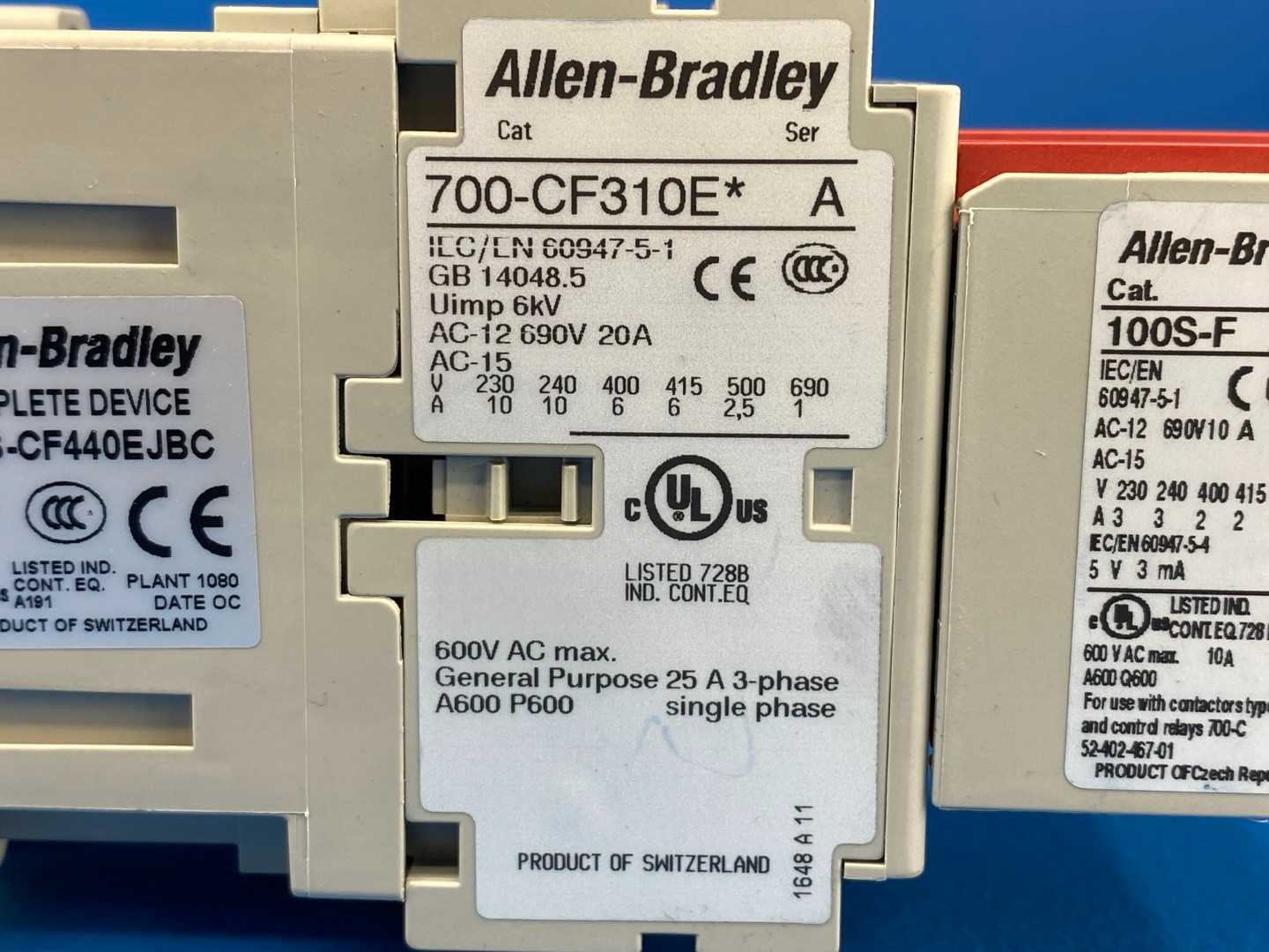 Allen-Bradley, 700S-CF440EJBC, Safety Control Relay.

