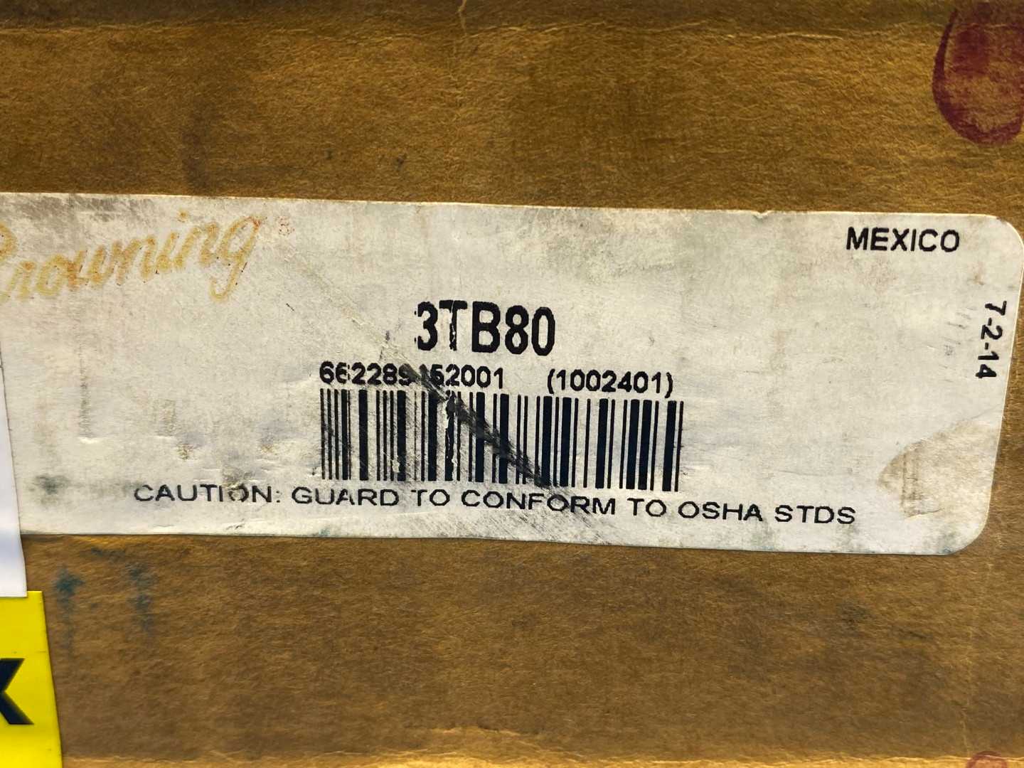 Browning 3TB80 3-groove QD (Quick Detachable) sheave