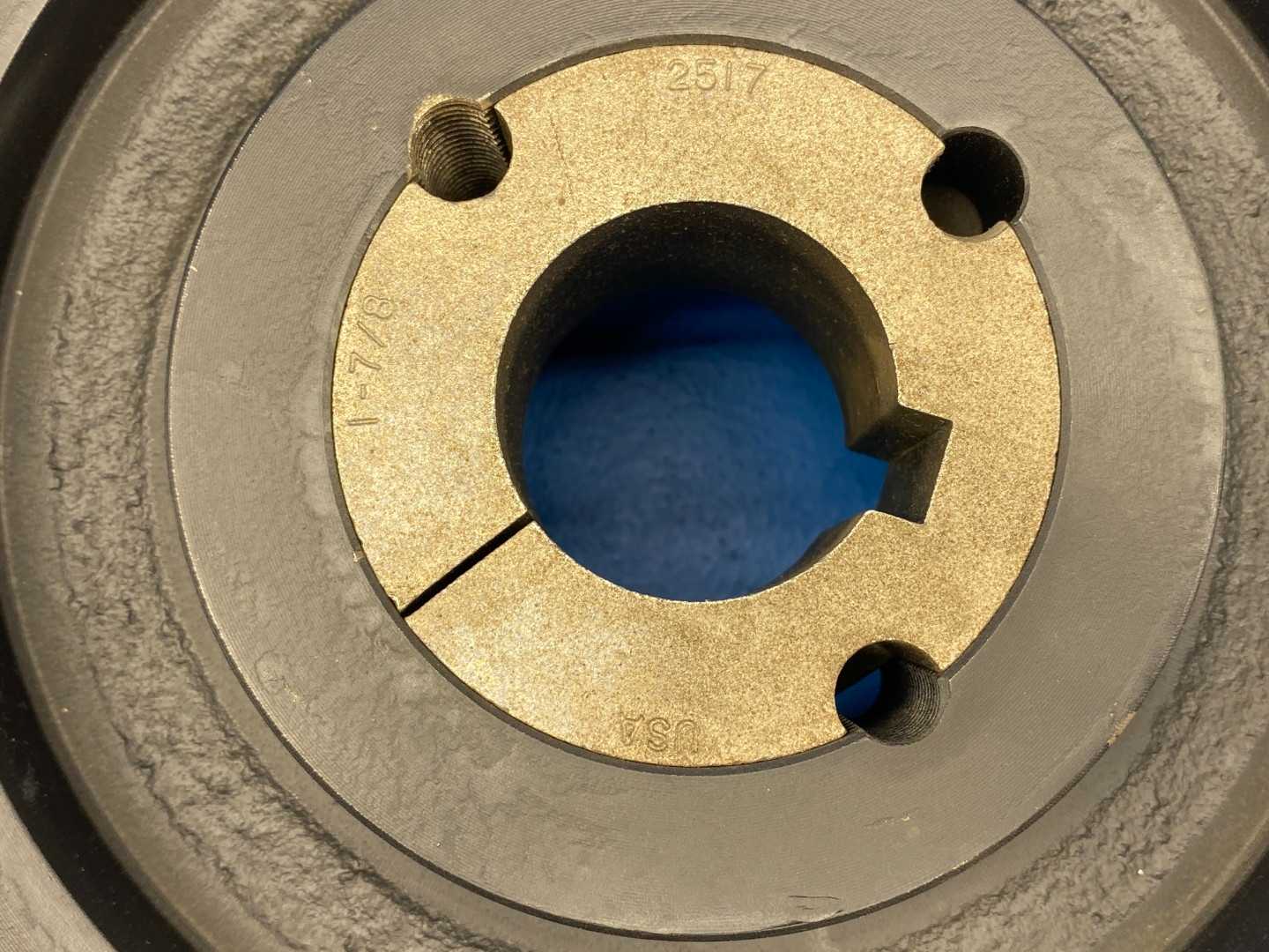 Martin 6 B 86 TB 2517 V-Belt Pulley - A/B Belt Section, 6 Groove, Bushing Bore Size, 8.9500 in O.D