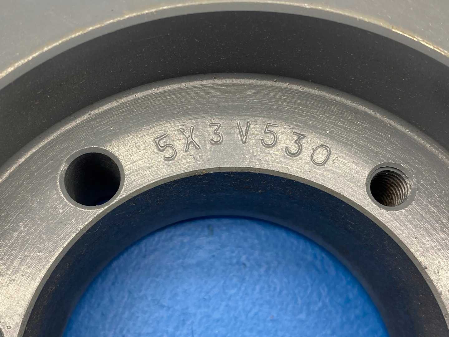 Masterdrive 5/3V530SK QD Sheave 5 grooves, 3V belt, 5.30" O.D.