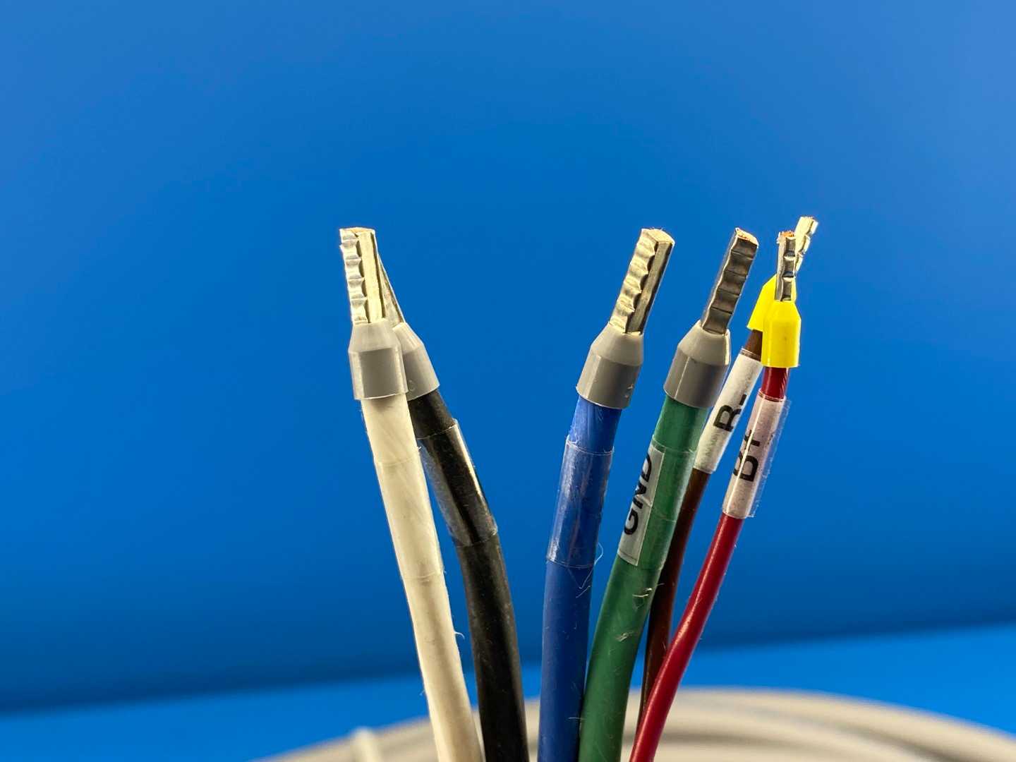 Kollmorgen CP-508DDAN-16-0 1G Performance Cable 16M AKM to 20 Amps Power Cable with Break Leads 12 AWG