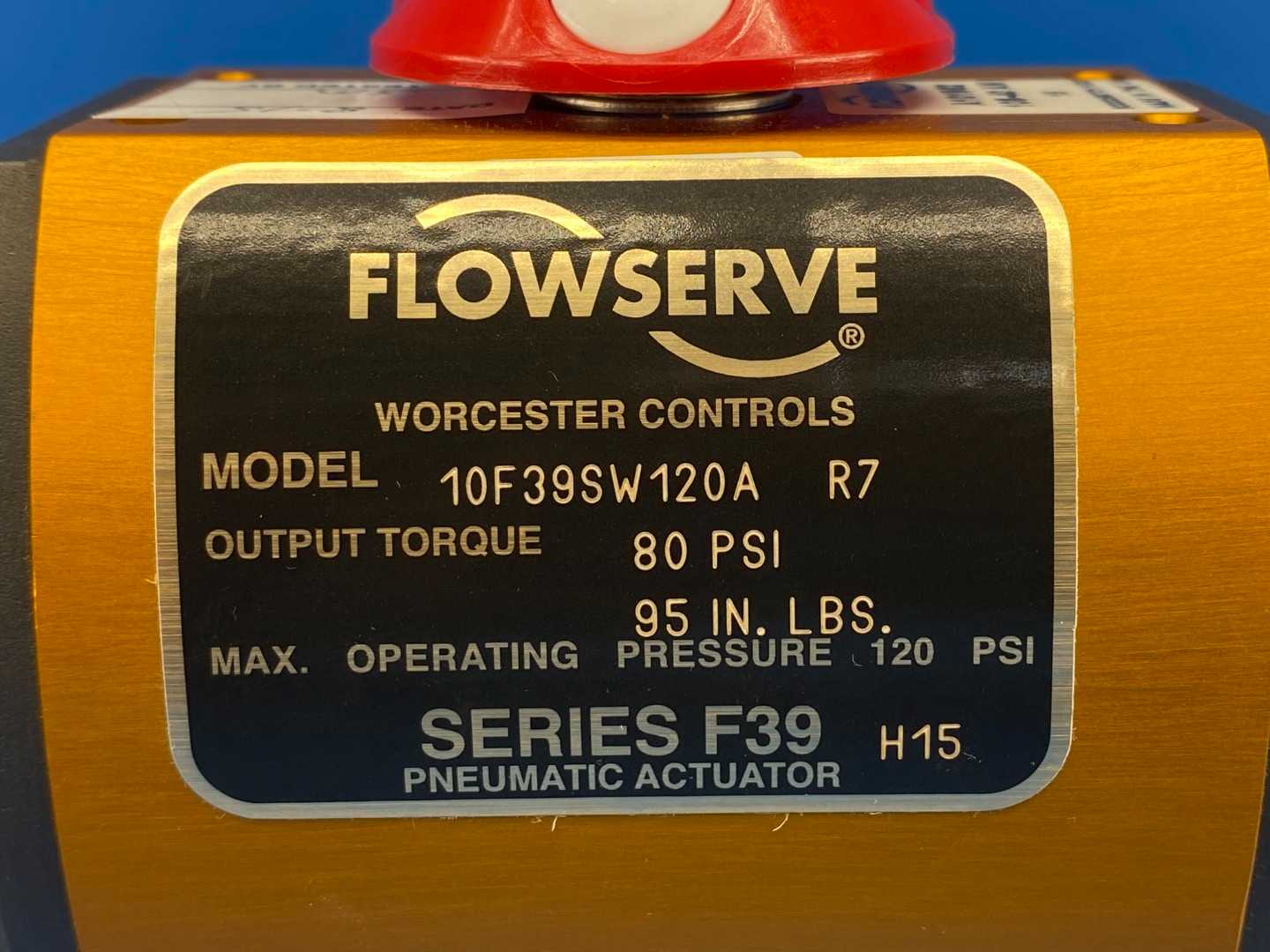 Flowserve (Worcester Controls) Pneumatic Actuator 10F39SW120AC