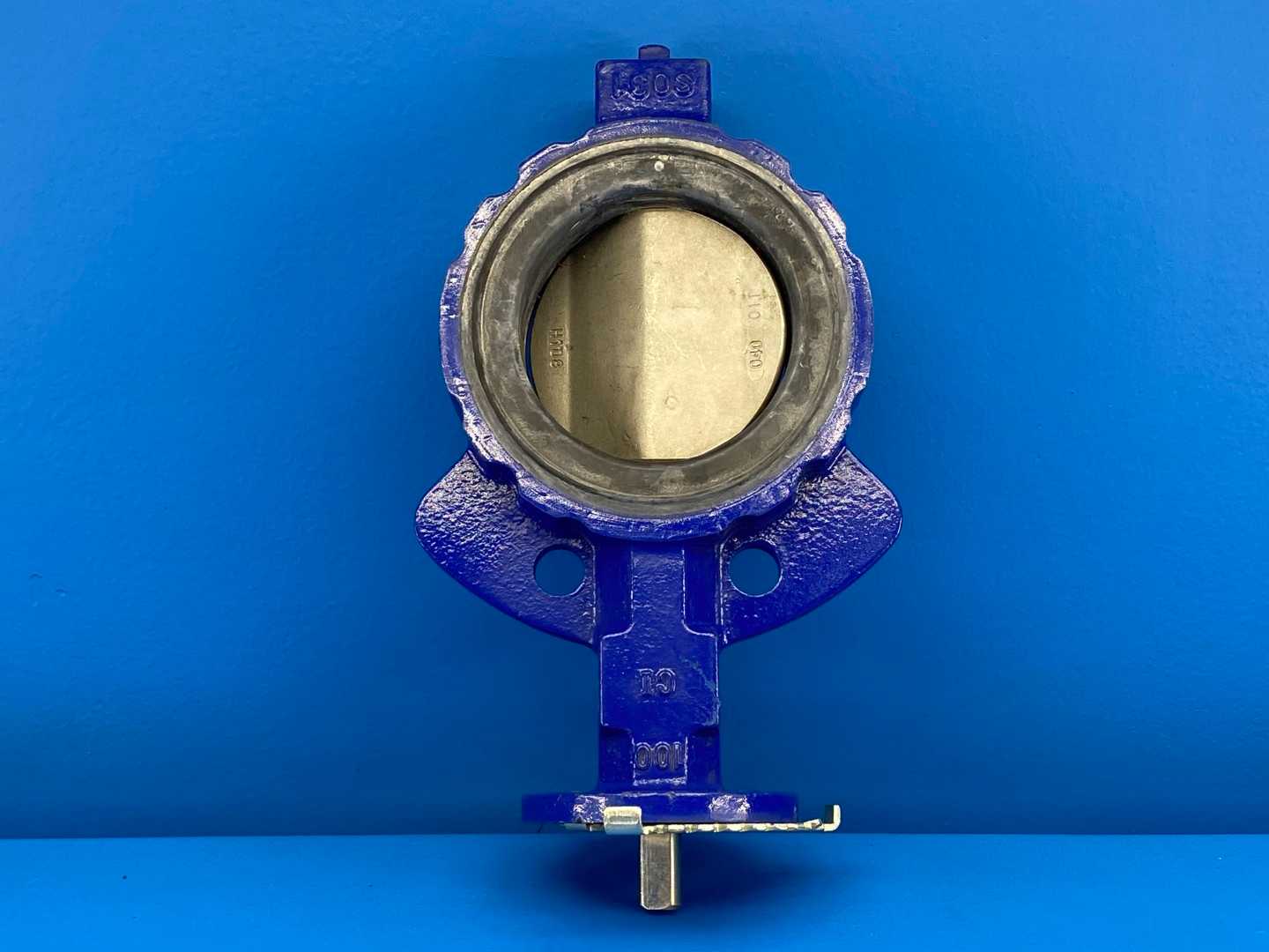 KEYSTONE Figure 221, 4" Butterfly Valve CI Body 304SS Disc 416SS Stem NBR Seat 250 PSI
