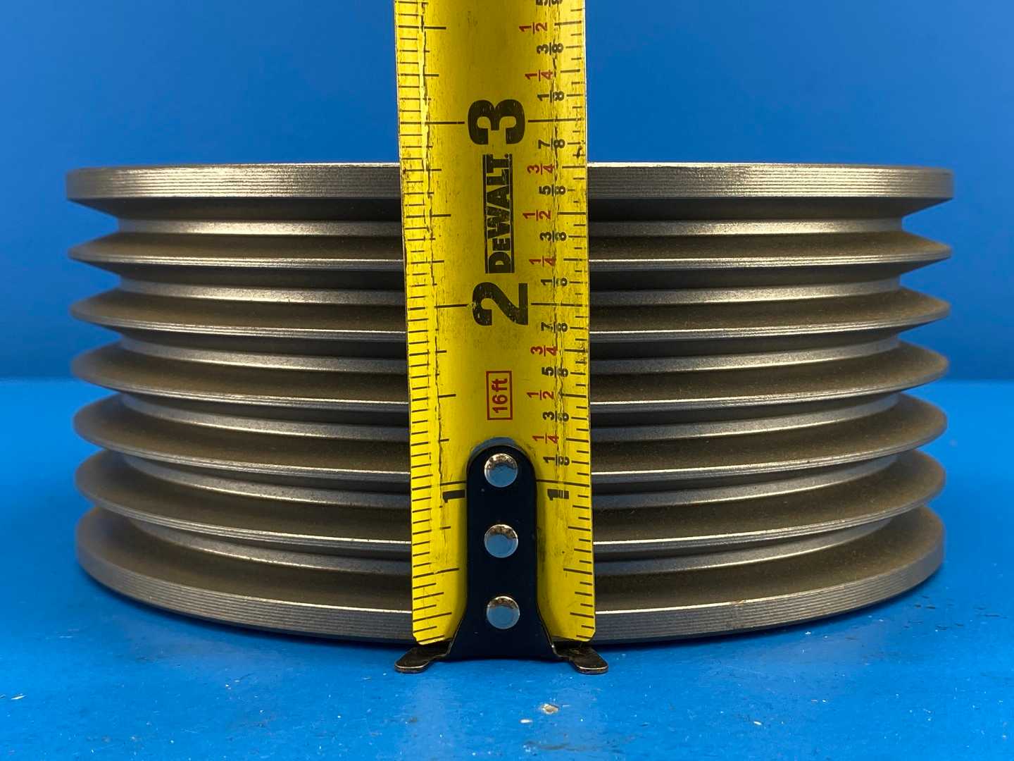 Maurey 63V650SK (3V 6.5 X 6 SK) 6-Groove 3V-Belt Sheave Pulley, 6.5" OD, SK Bushing