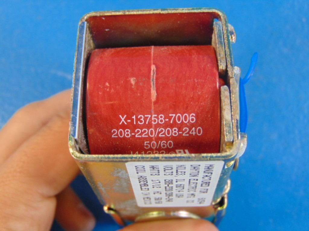 DAYTON 6X544 20-220/208-240V 17/12W 50/60HZ SOLENOID COIL