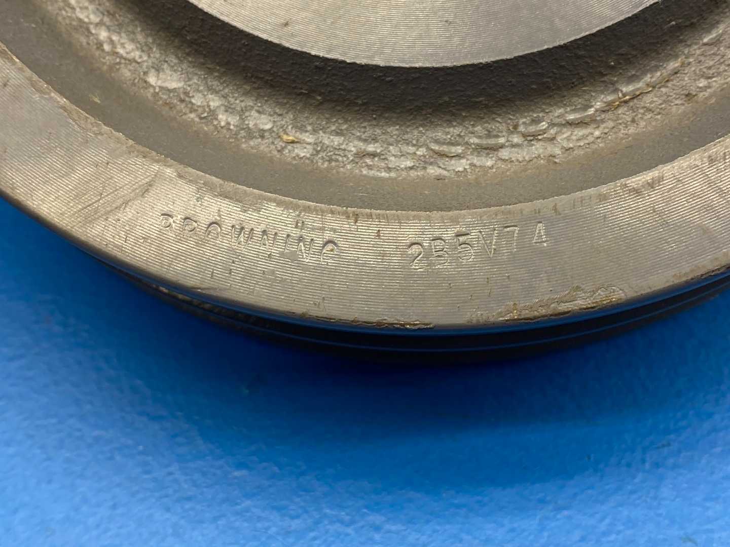 Browning 2B5V74 2-Groove V-Belt Pulley 7.6800" O.D. Cast Iron Split Taper Sheave