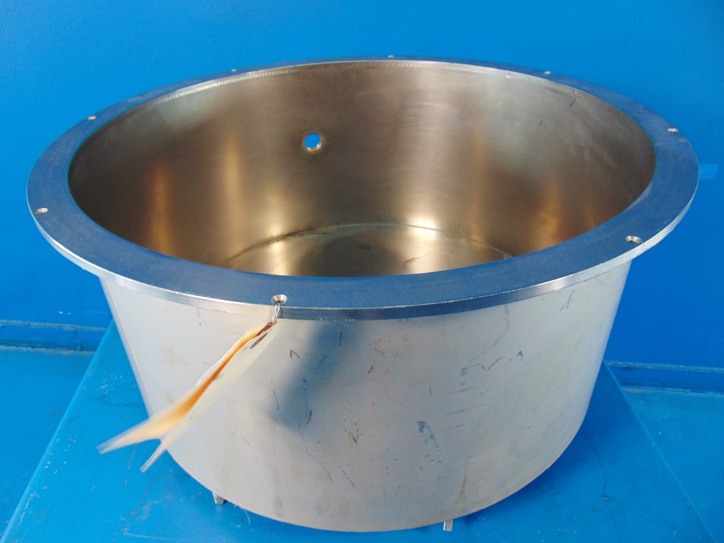 9" Stainless Steel Tub w/ Basket 