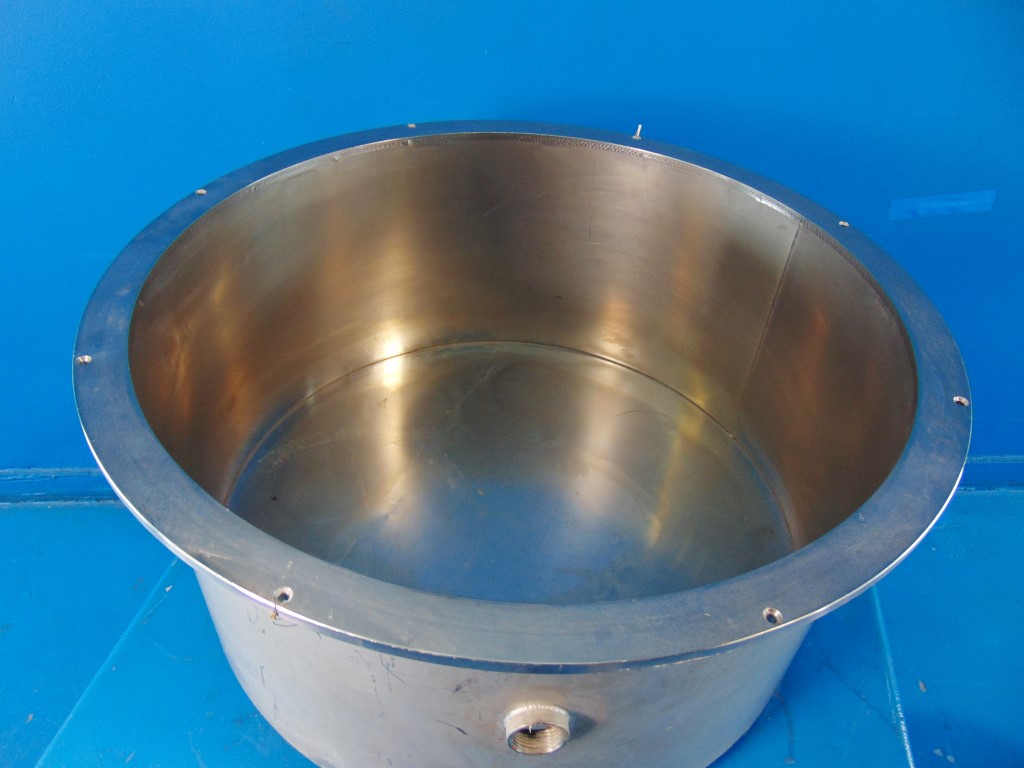 9" Stainless Steel Tub w/ Basket 