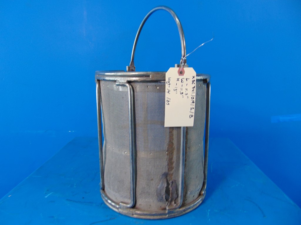 9" Stainless Steel Tub w/ Basket 