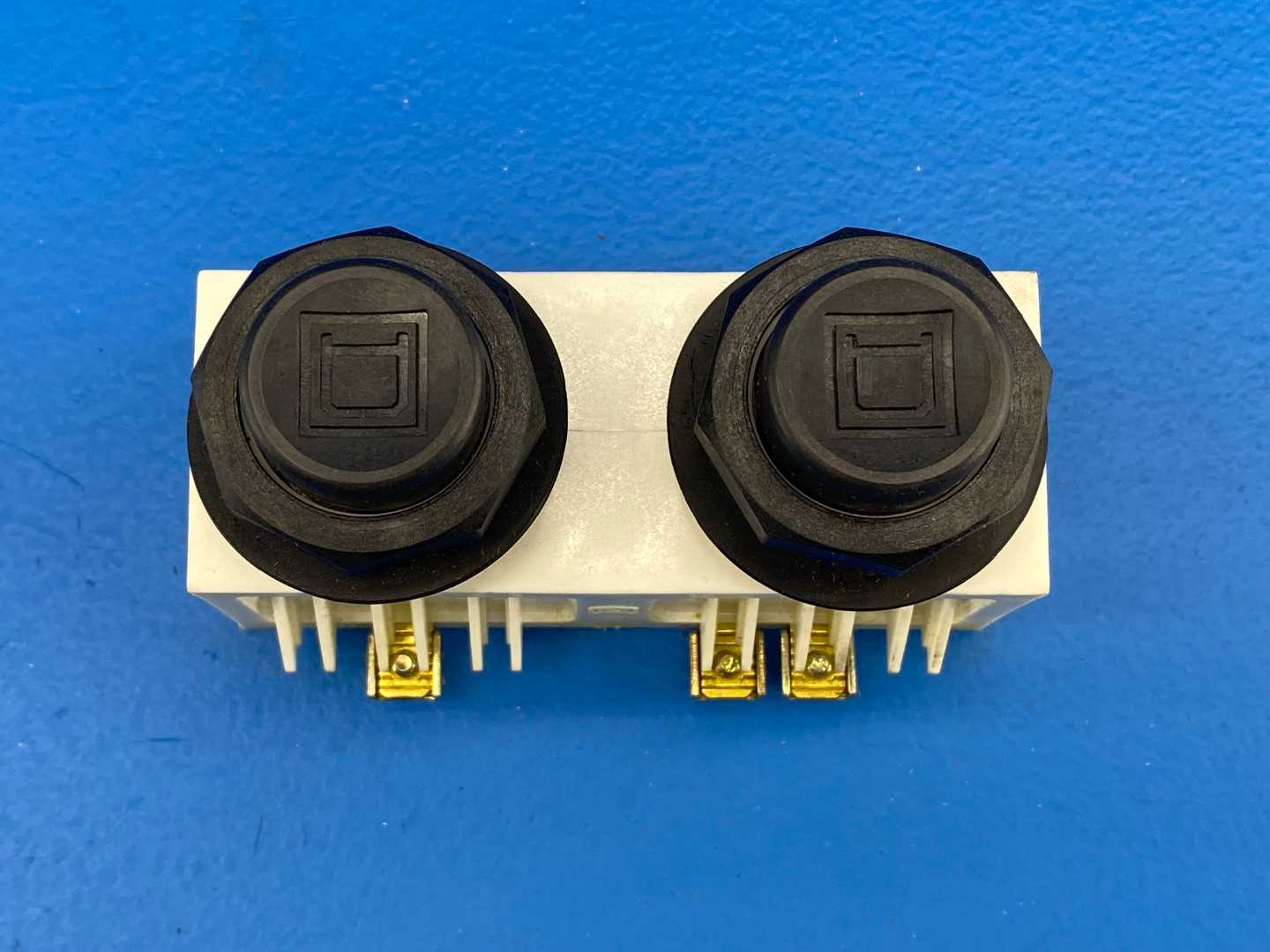 Square D, 9001SKRU2 (52548) 2 Speed Operator Pushbuttons 120/240V 30/15A