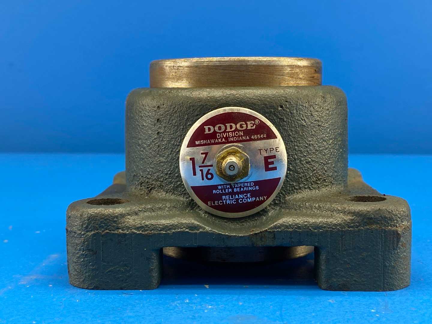 Dodge, 059062, Type E-Xtra Flange Bearing Unit, 1-7/16" bore / 4-bolt base / tapered roller bearing