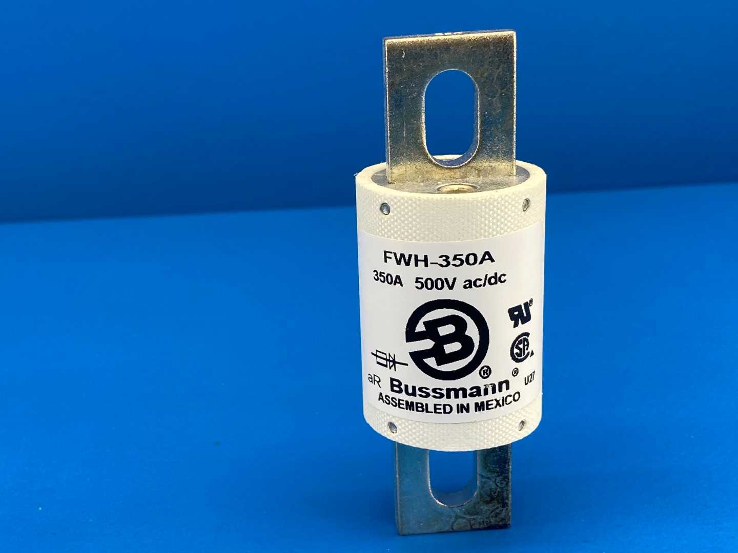 Bussmann, FWH-350A, High-Speed Fuse, 350A / 500V AC / 500V DC 
