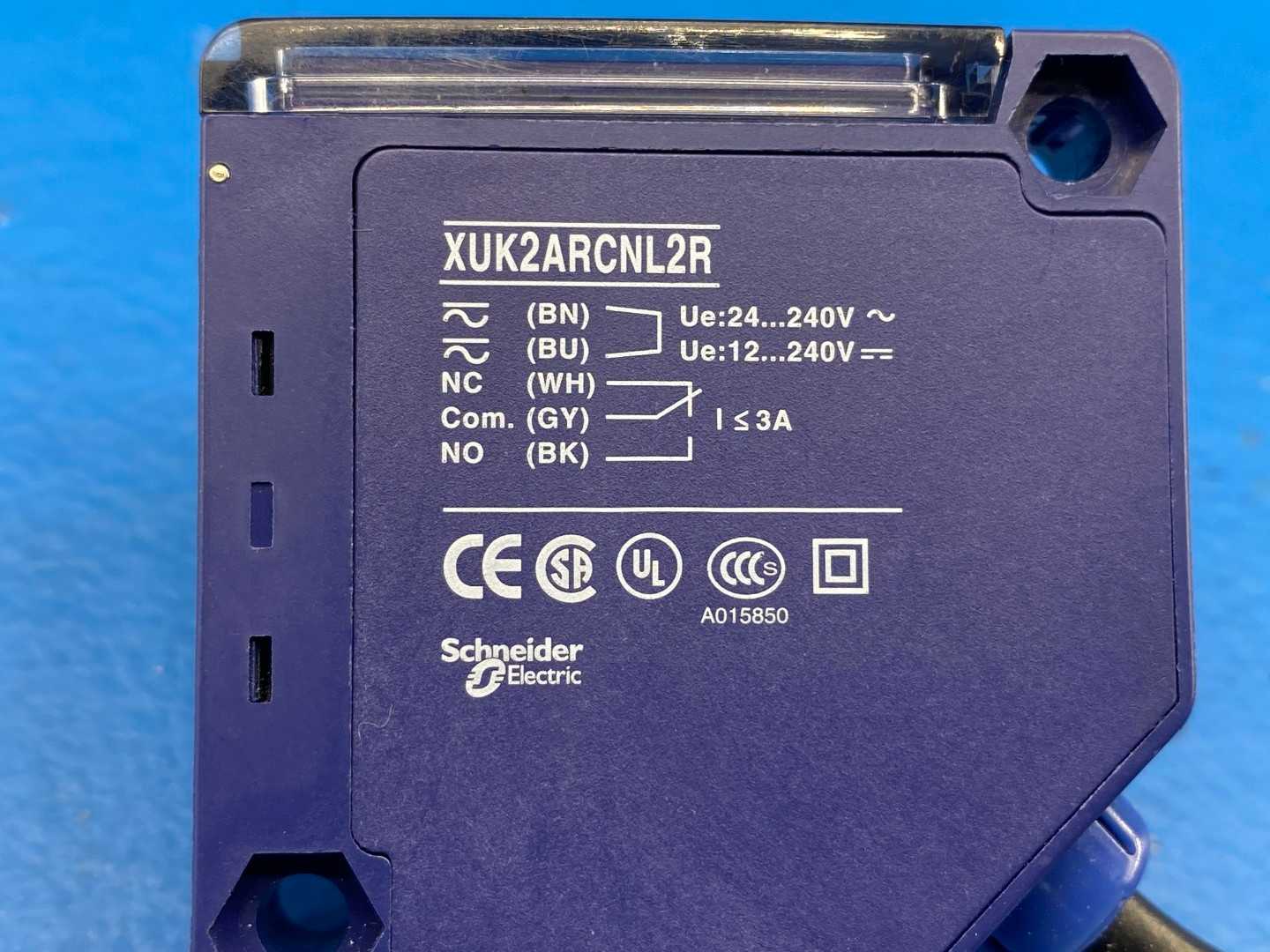 Telemecanique, XUK2ARCNL2R Osiris Series, Thru-Beam Photoelectric Sensor Receiver, 24–240V