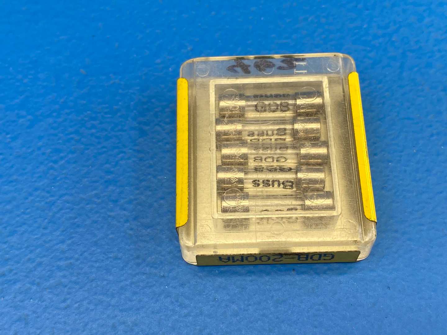 Bussmann, GBD-200MA, Glass Tube Fuse, 200mA / 250V / Time-delay