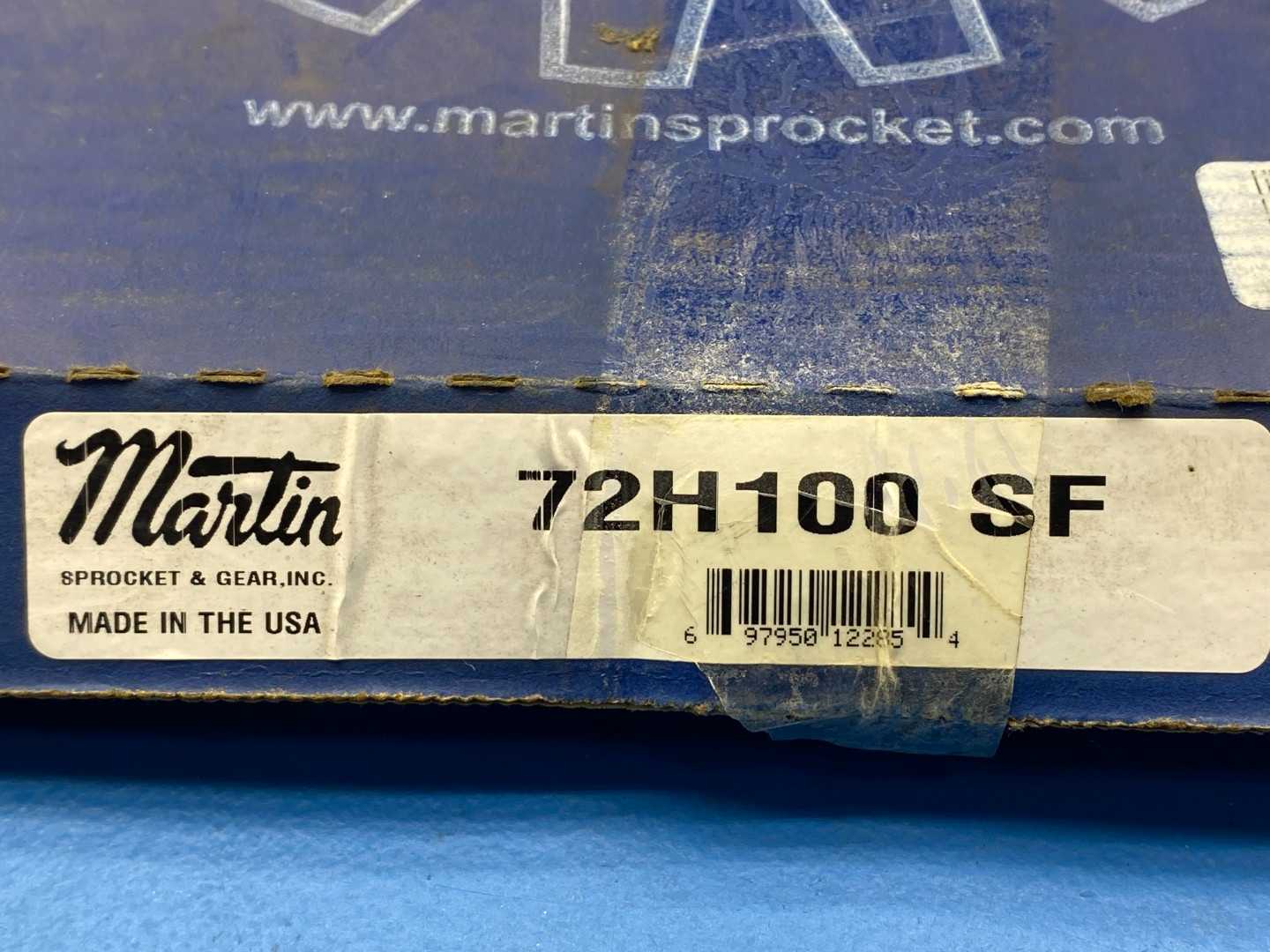Martin 72H100 SF, QD Bushed Timing Belt Pulley 72 Tooth 1/2" Belt Pitch