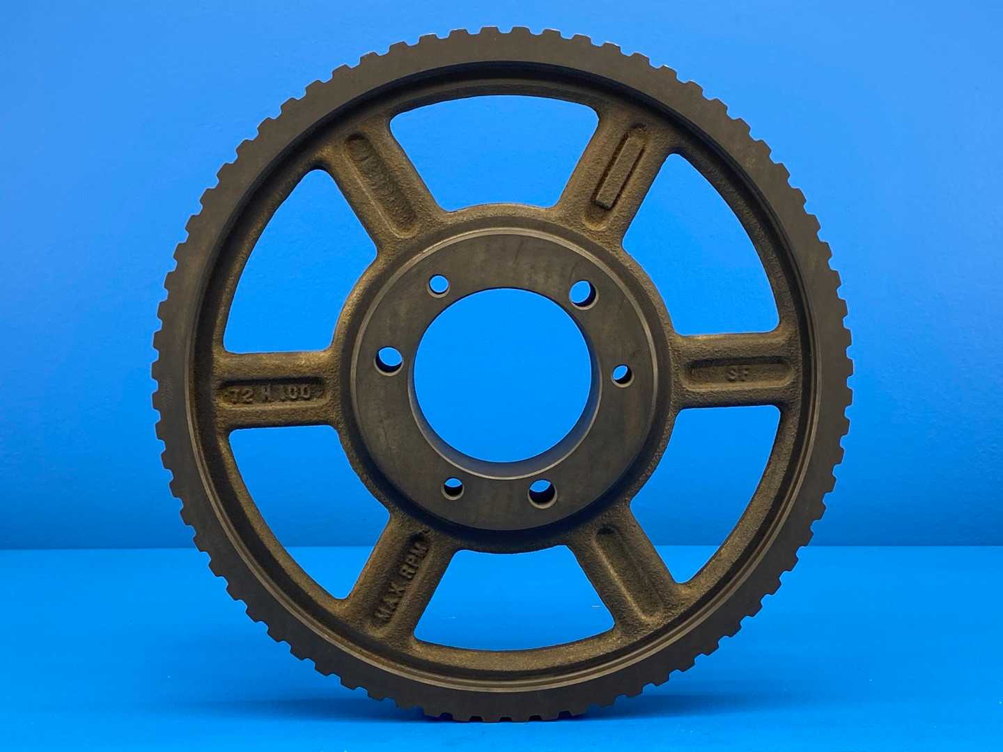 Martin 72H100 SF, QD Bushed Timing Belt Pulley 72 Tooth 1/2" Belt Pitch