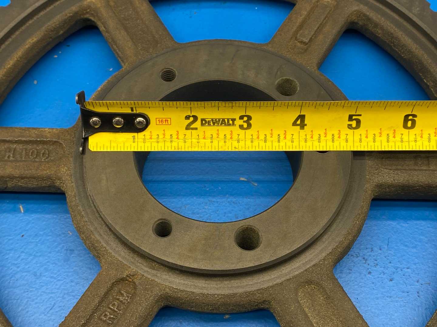 Martin 72H100 SF, QD Bushed Timing Belt Pulley 72 Tooth 1/2" Belt Pitch