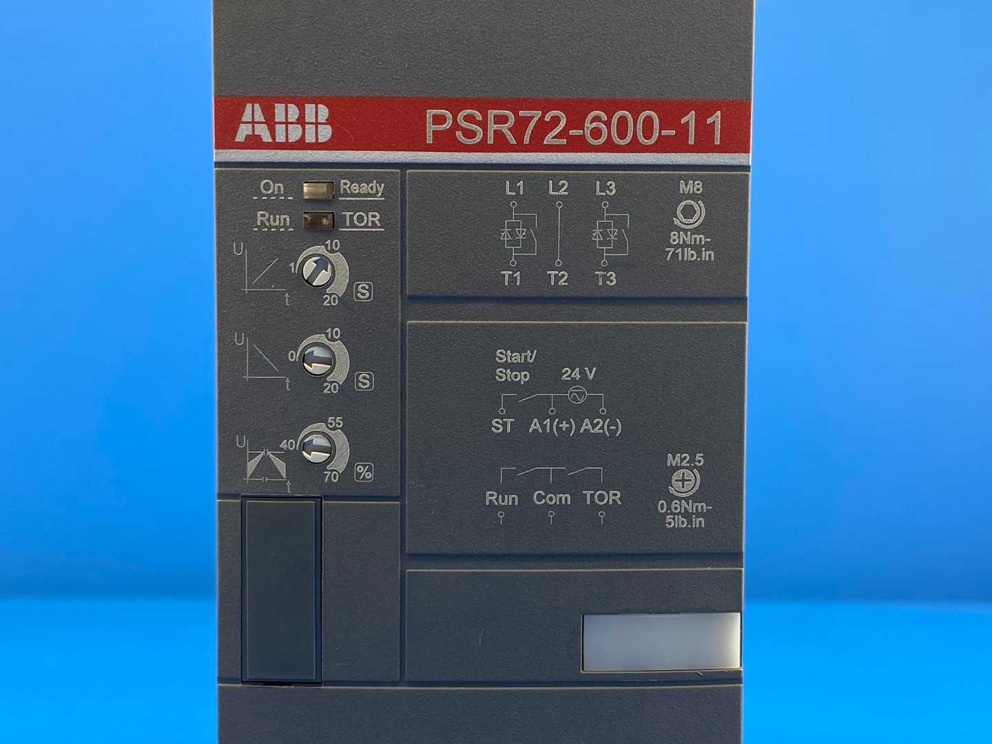 ABB PSR72-600-11 1SFA896113R1100 Soft Starter