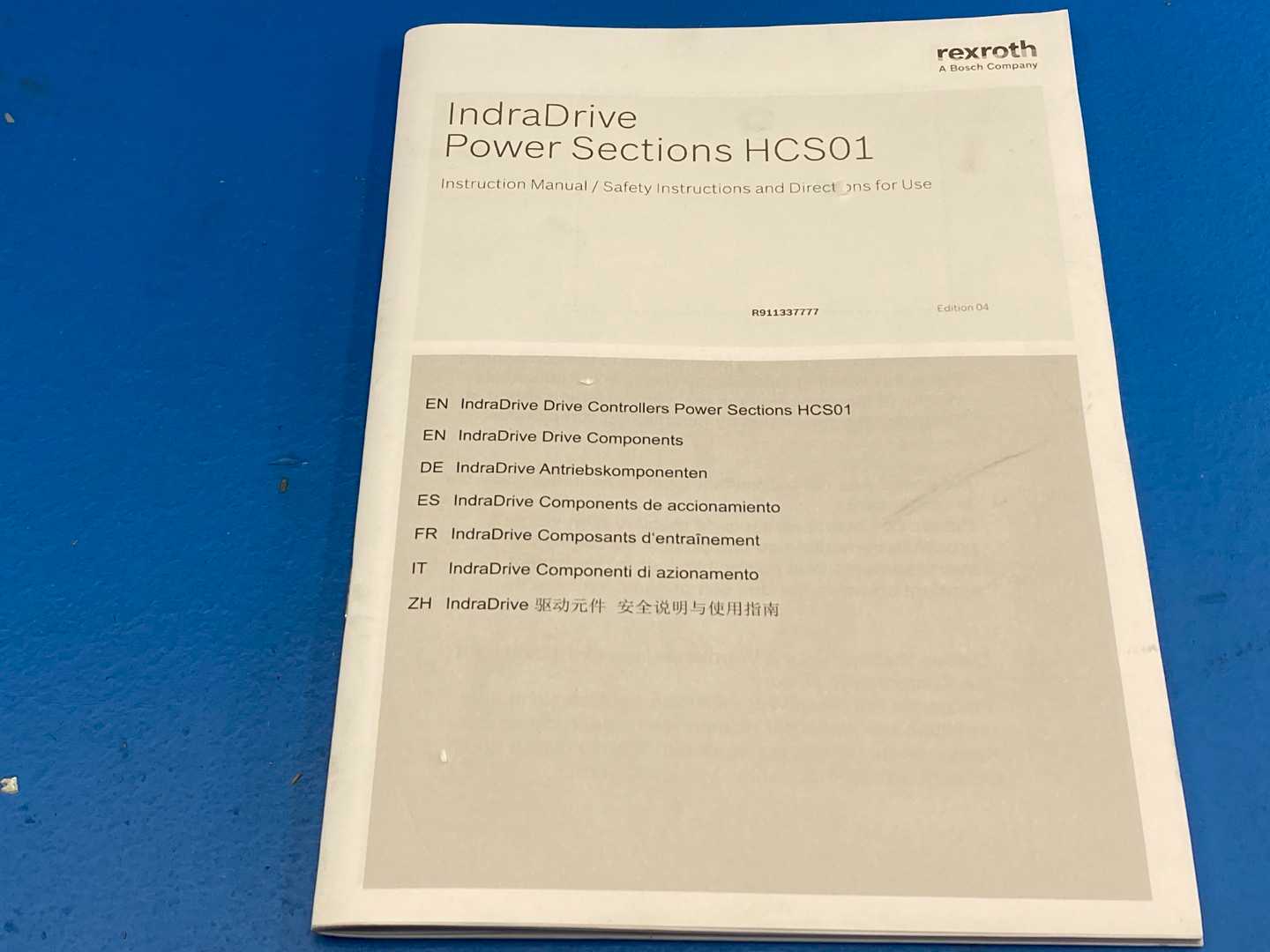 Rexroth HCS01.1E-W0028-A-03-B-ET-EC-NN-L3-NN-FW