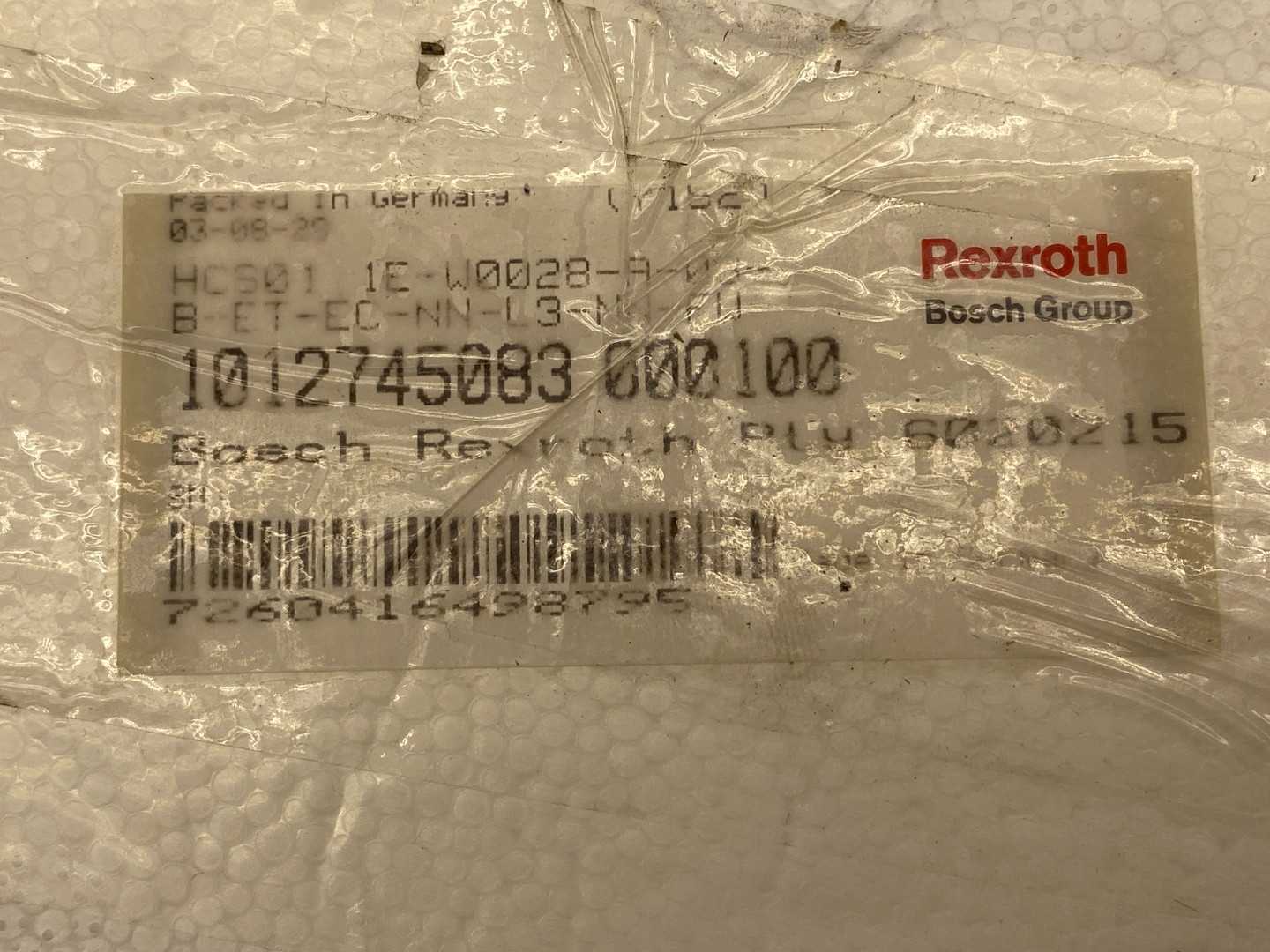 Rexroth HCS01.1E-W0028-A-03-B-ET-EC-NN-L3-NN-FW