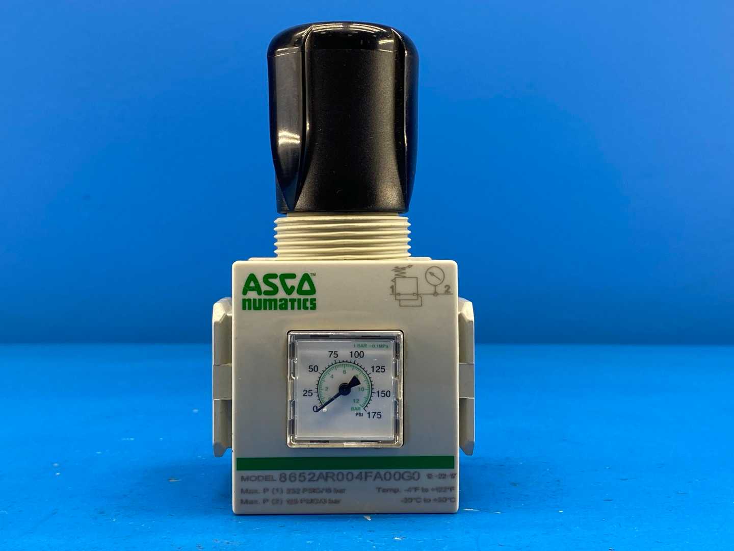 ASCO Numatics 8652AR004FA00G0, Pressure Regulator