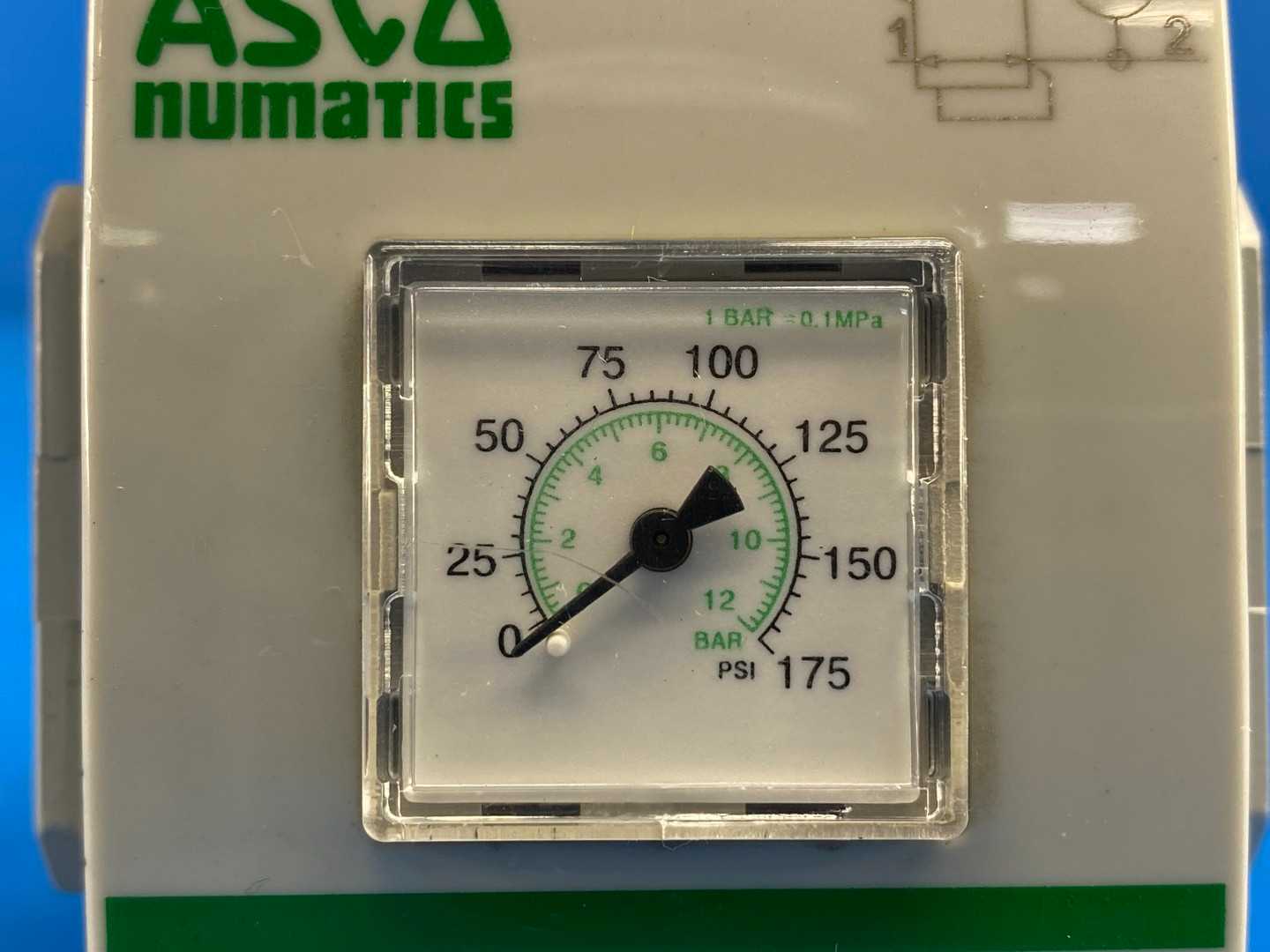 ASCO Numatics 8652AR004FA00G0, Pressure Regulator
