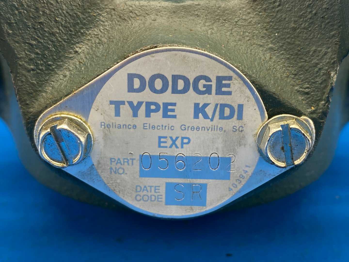 Dodge F4BK104R, Size 1-1/4" Type K Four-Bolt Square Roller Bearing Unit
