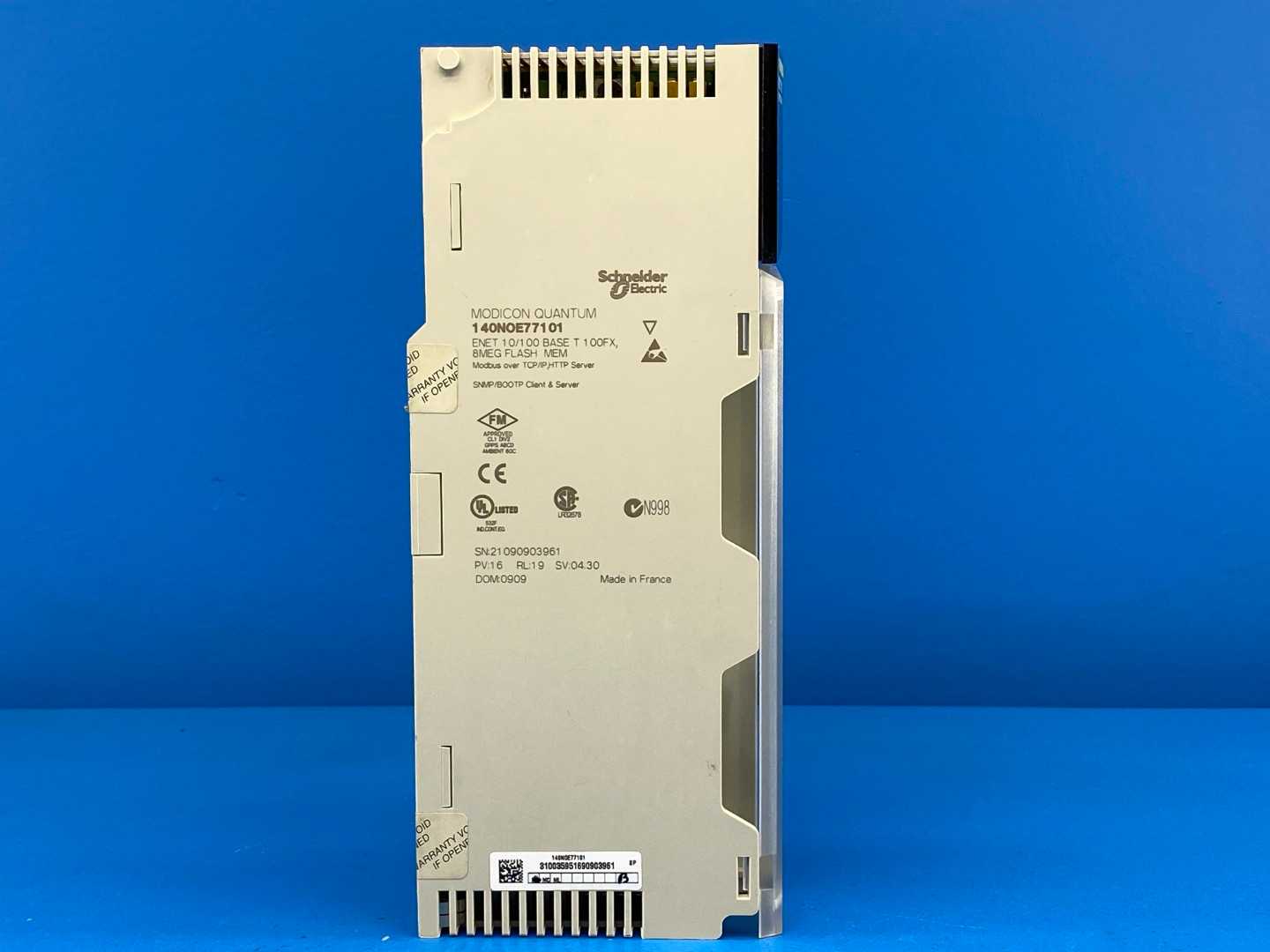 Schneider Electric Modicon 140NOE77101 Ethernet Module PV:16 SV:04.30