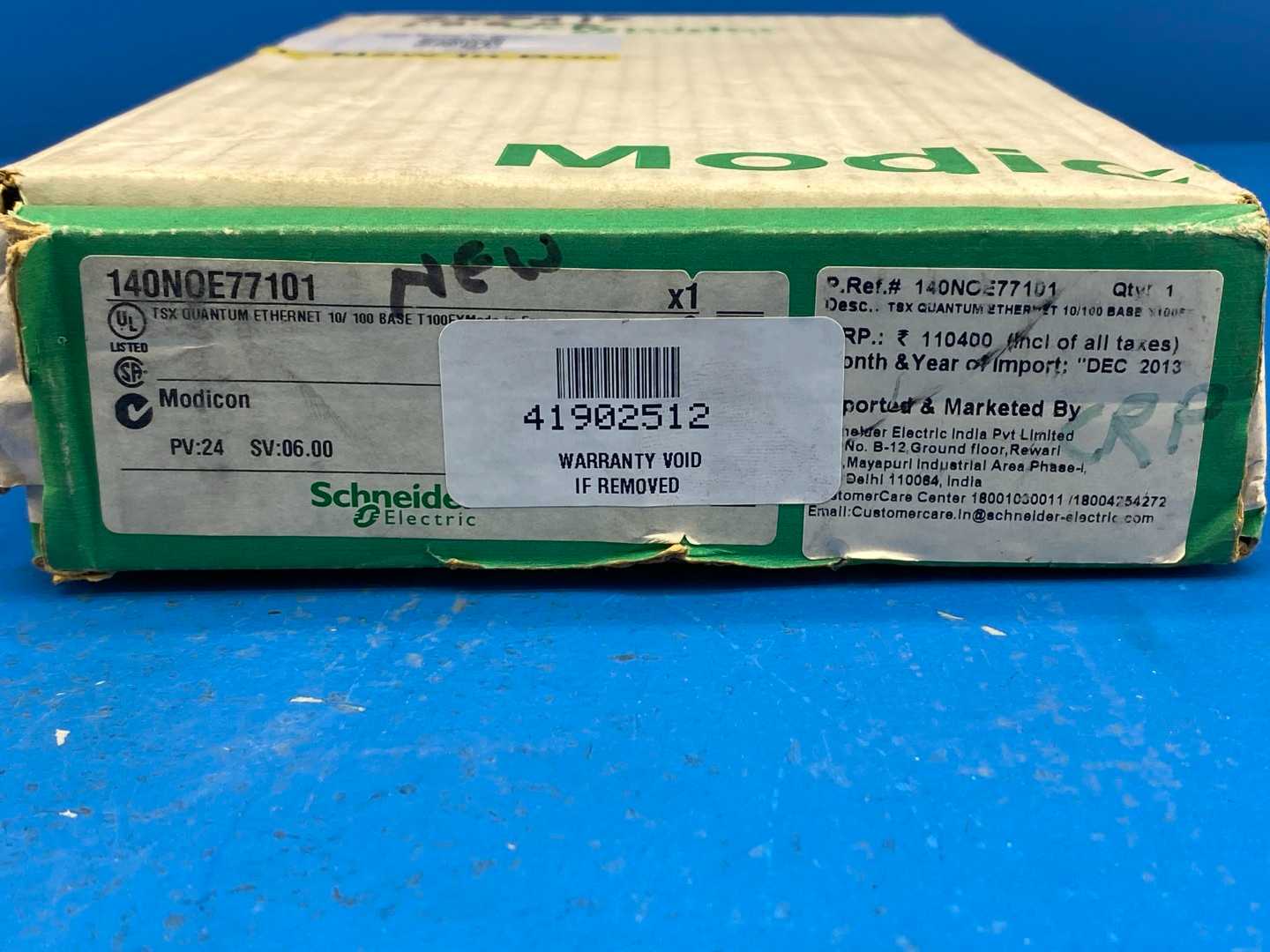 Schneider Electric Modicon 140NOE77101 Ethernet Module PV:16 SV:04.30