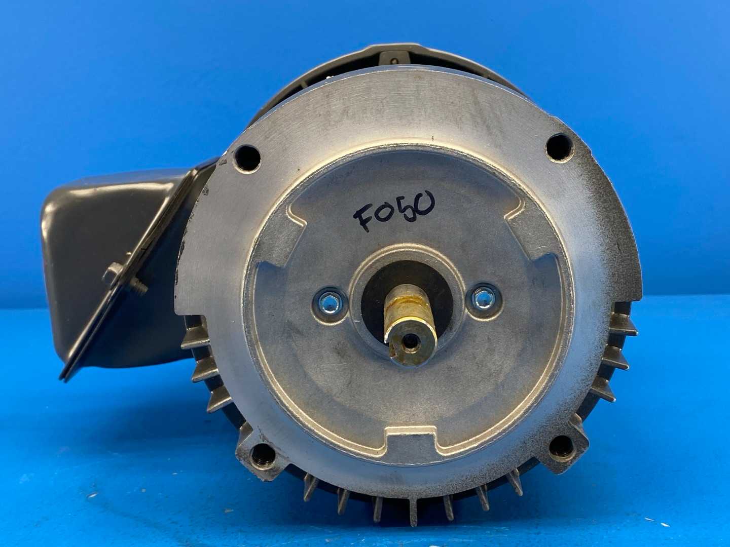 3/4HP US Motors U34S2ACR Motor Model #F050, 208-330/460V, 3PH, 1750RPM, FR-56C