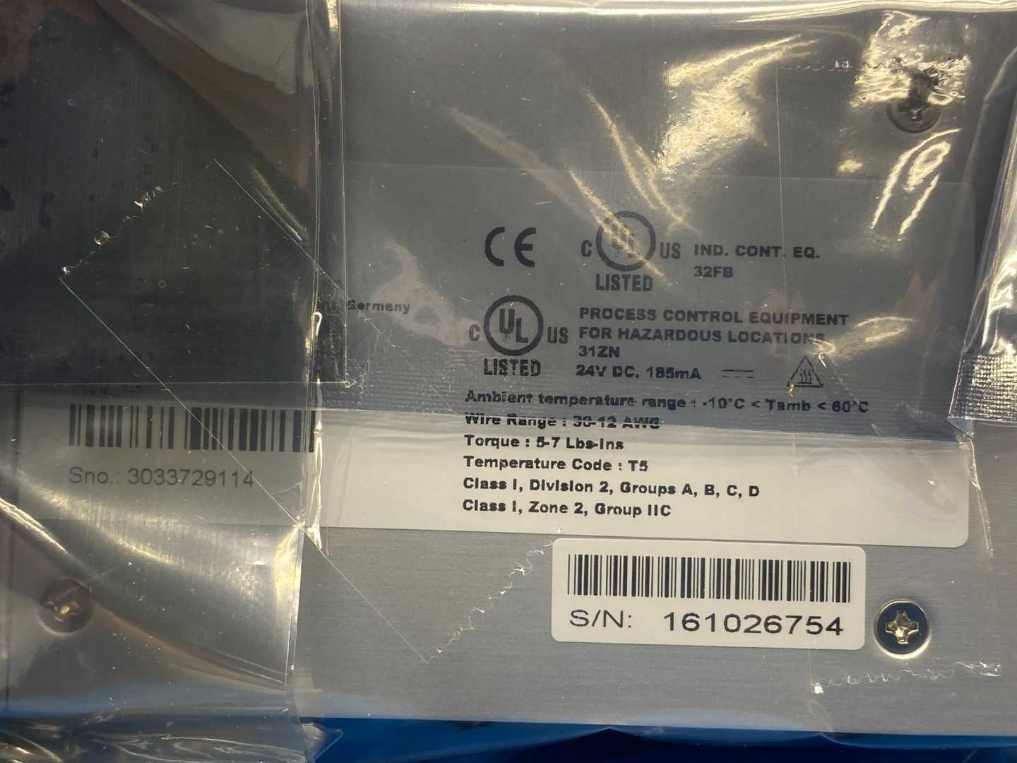 Phoenix Contact FL SWITCH SFNB 5TX (Order No. 2891001), 10/100Mbit/s Ethernet-Switch Ver No. 13
