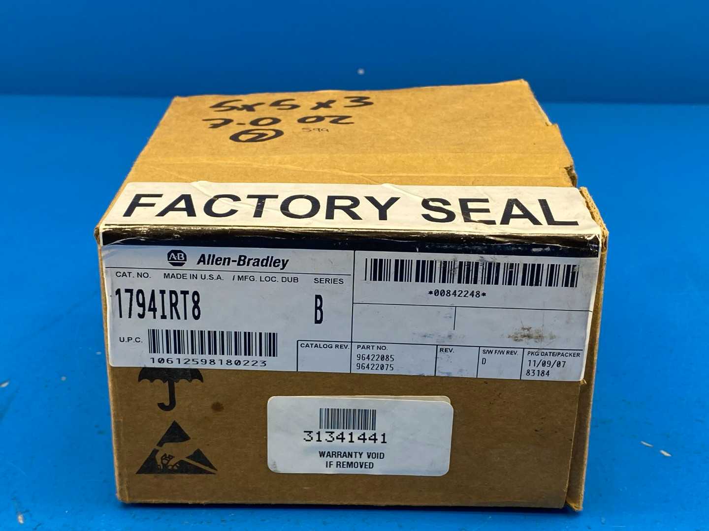 Allen-Bradley 1794-IRT8 B Flex 8 Point Thermocouple RTD Module