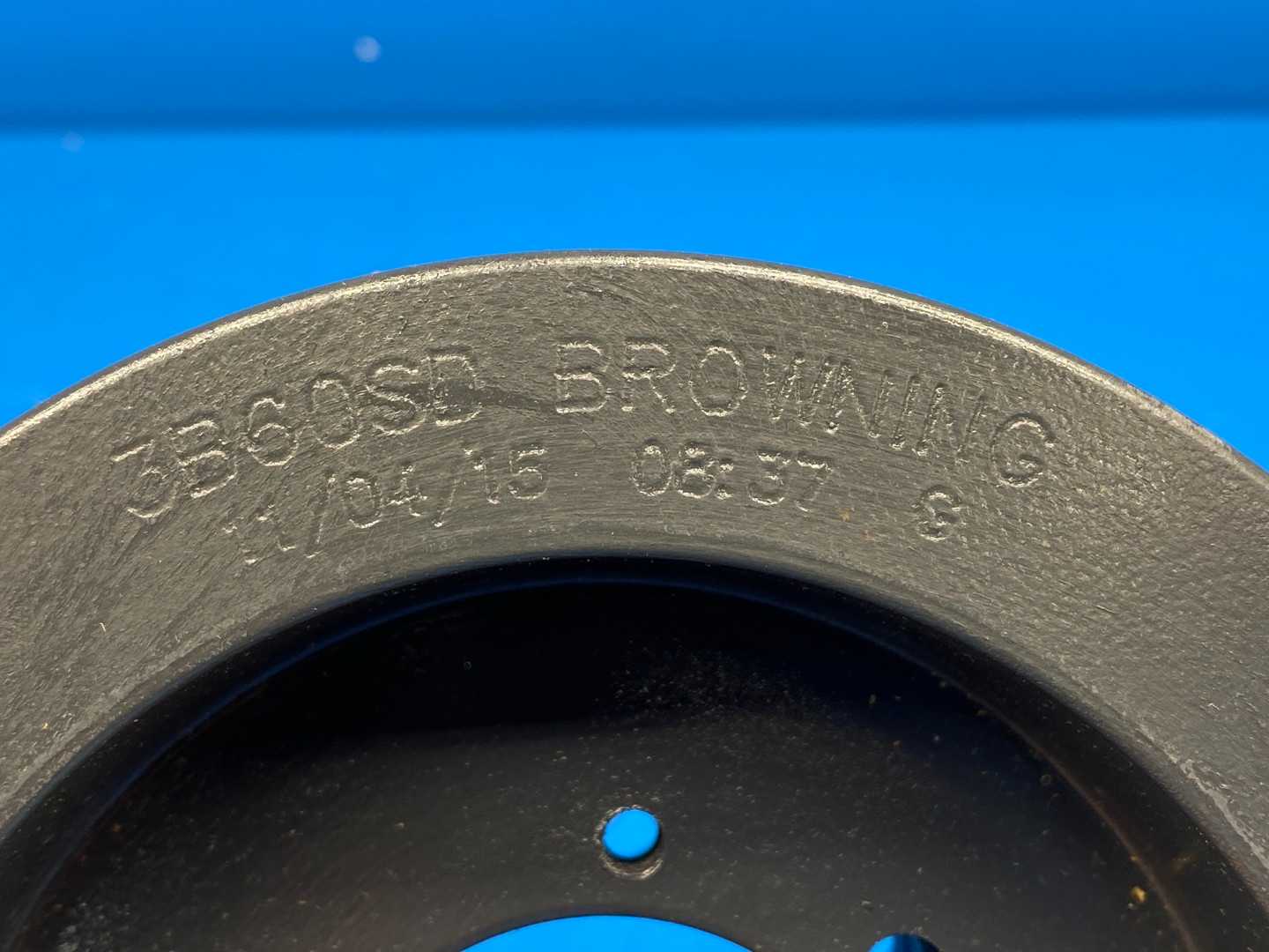 Browning 3B60SD 3 Groove V-Belt/Pulley Sheave