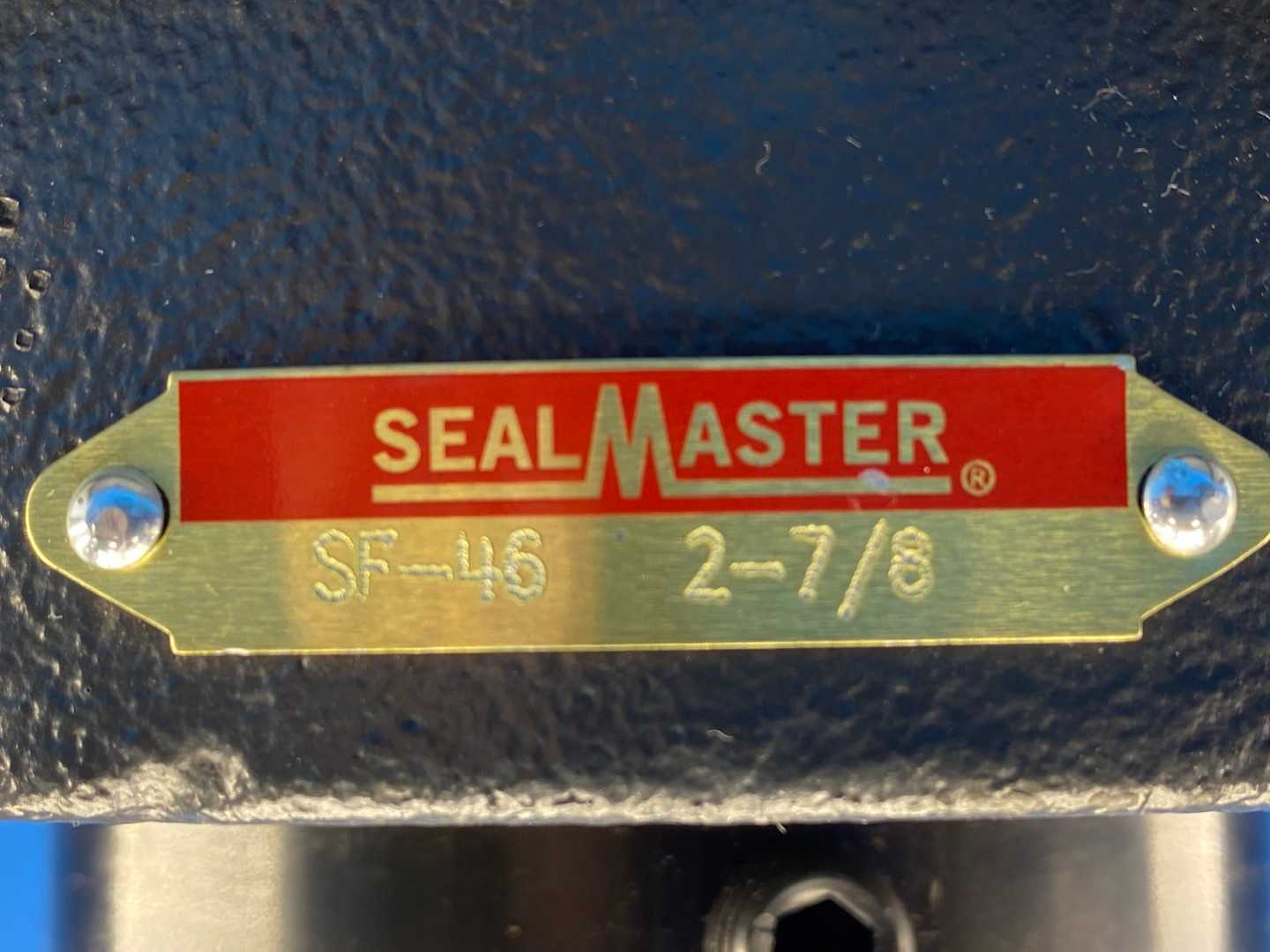 Seal Master SF-46, 2-7/8" Gold Line Standard Set Screw 4-Bolt Flange Ball Bearing