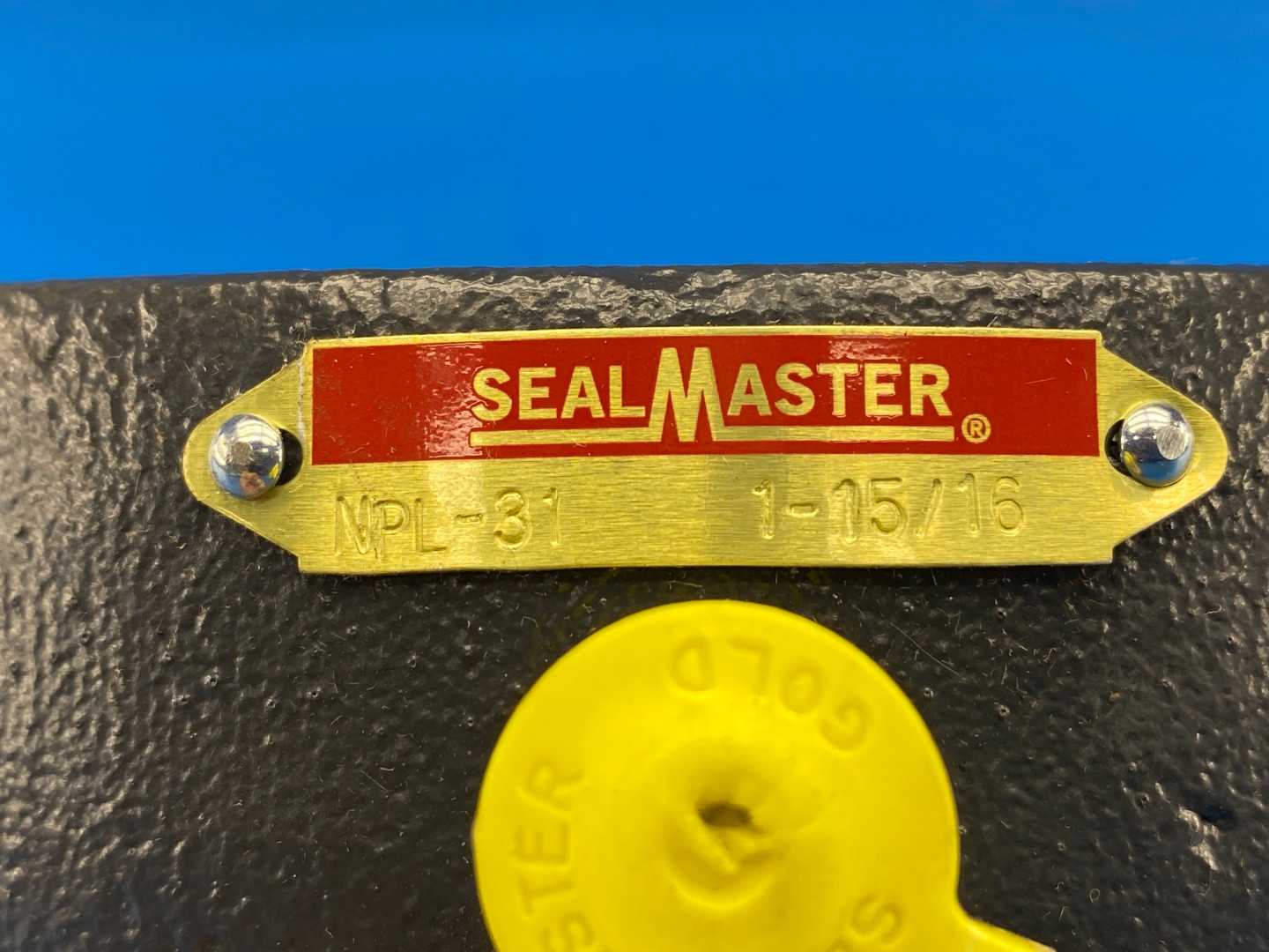 Seal Master NPL-31, 1-15/16, Pillow Block Ball Bearings Gold Line Standard