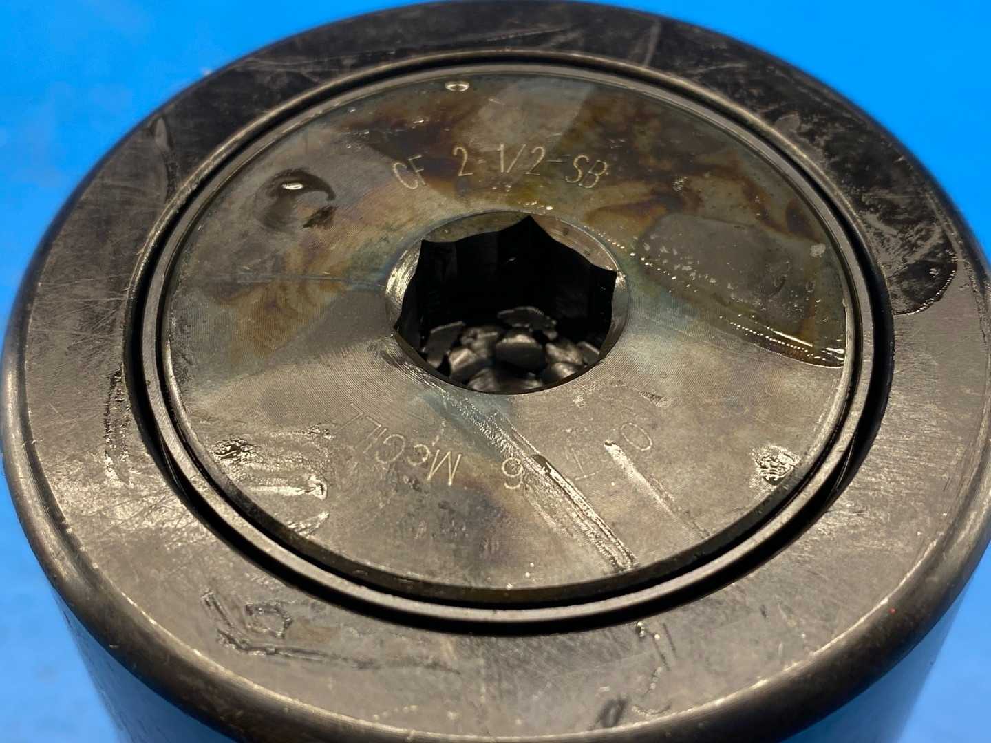 McGill CF 2 1/2 SB Cam Follower Bearing 2.5" Roller Dia, 1.5" Roller Width, 1" Stud Dia