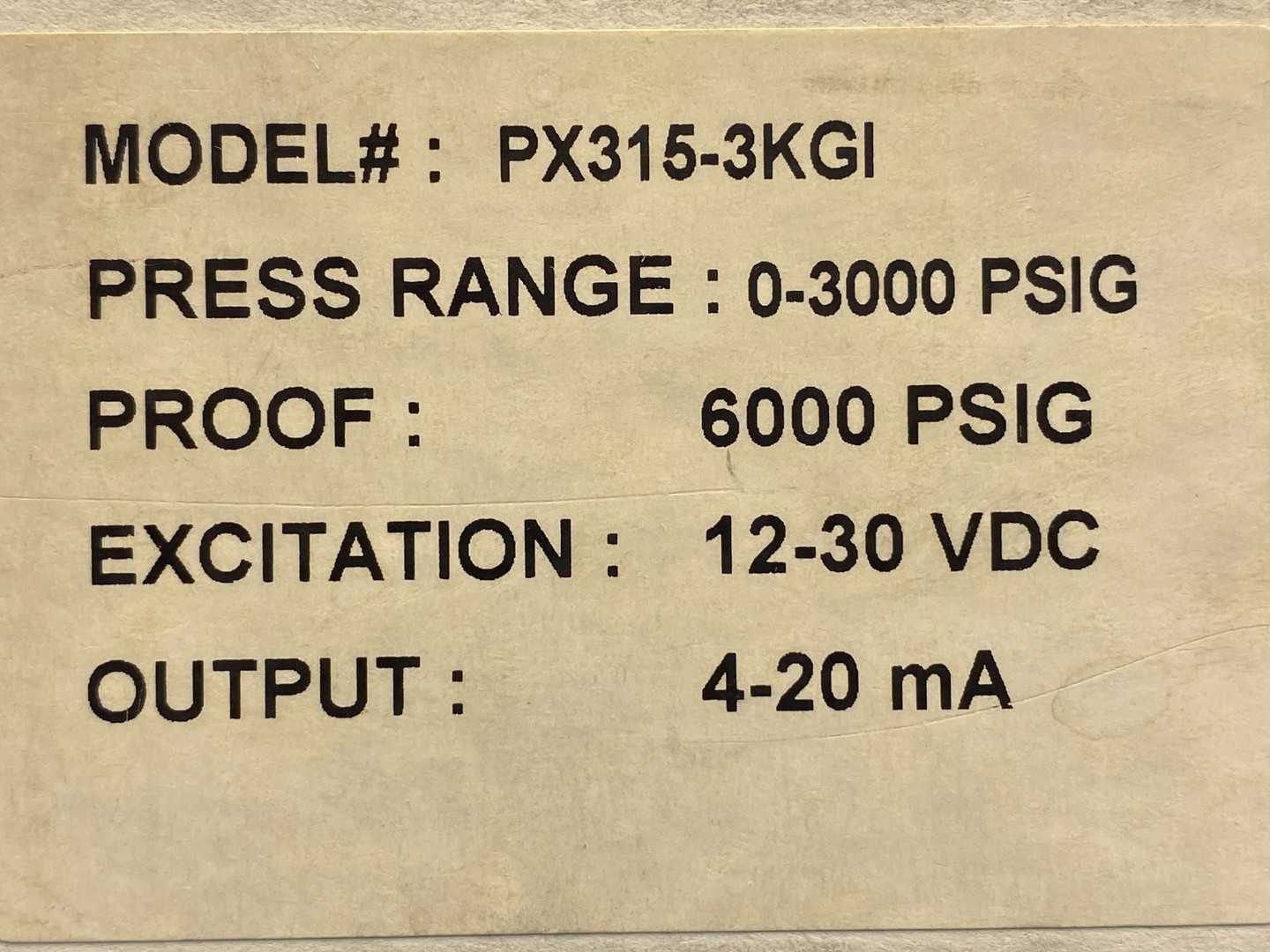 Omega PX315-3KGI, Pressure Transducer/Sensor