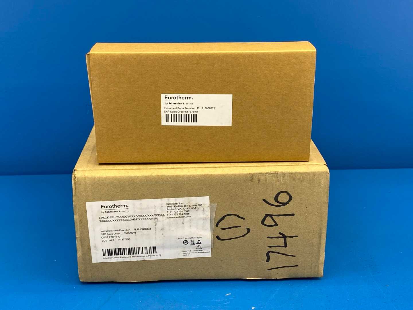 Eurotherm EPack-1PH Compact SCR Power Controllers, 25A, 500V